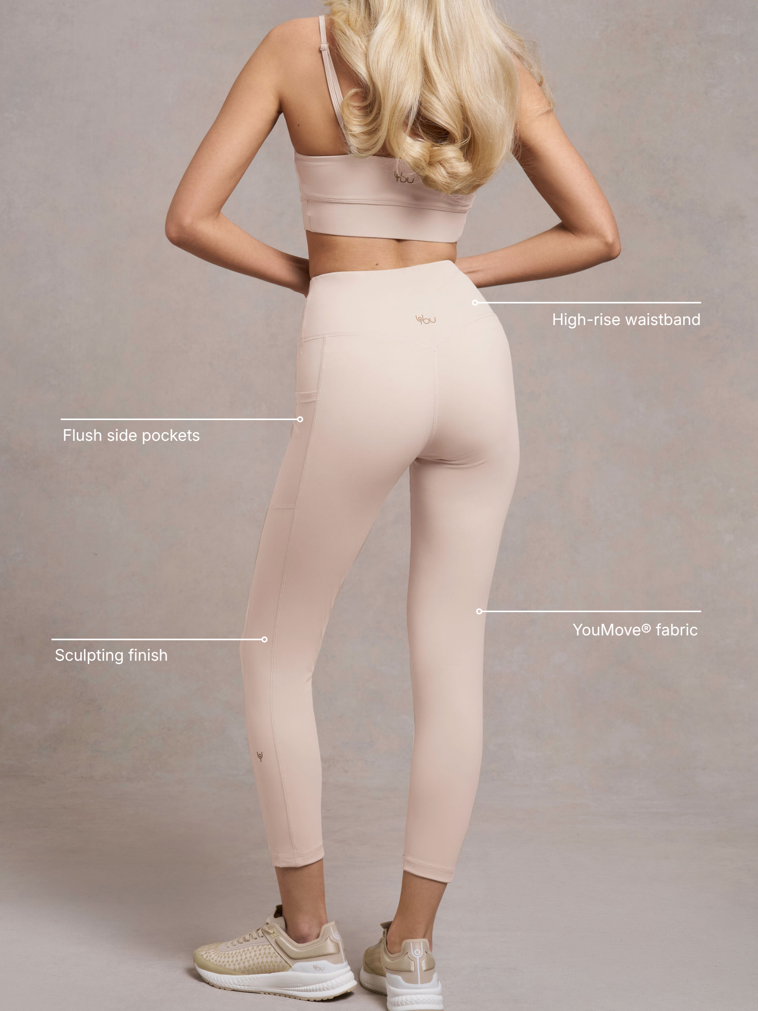 Walton 7/8-Leggings | Rose