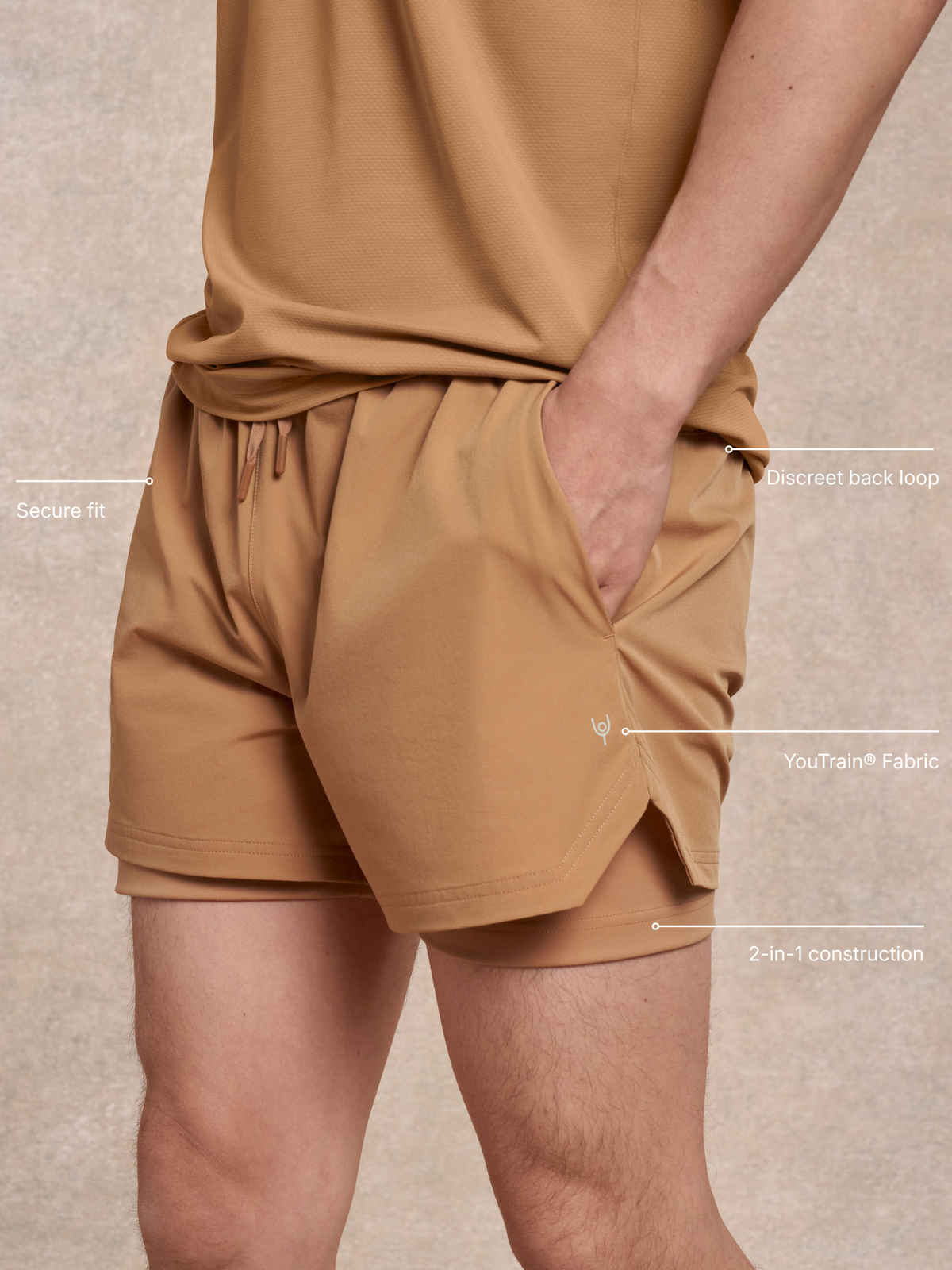 Short 2-en-1 Gilmorton | argile