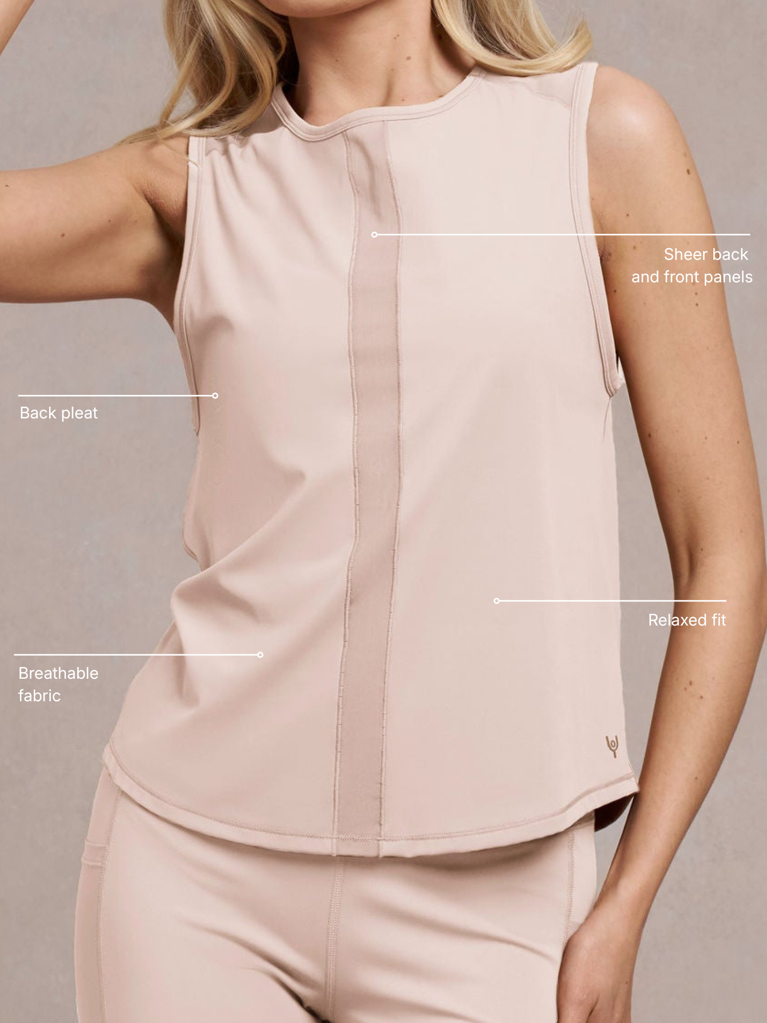 Bowden Vest | rose