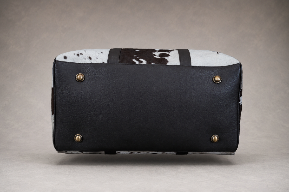 Manor Printed Cowhide Holdall