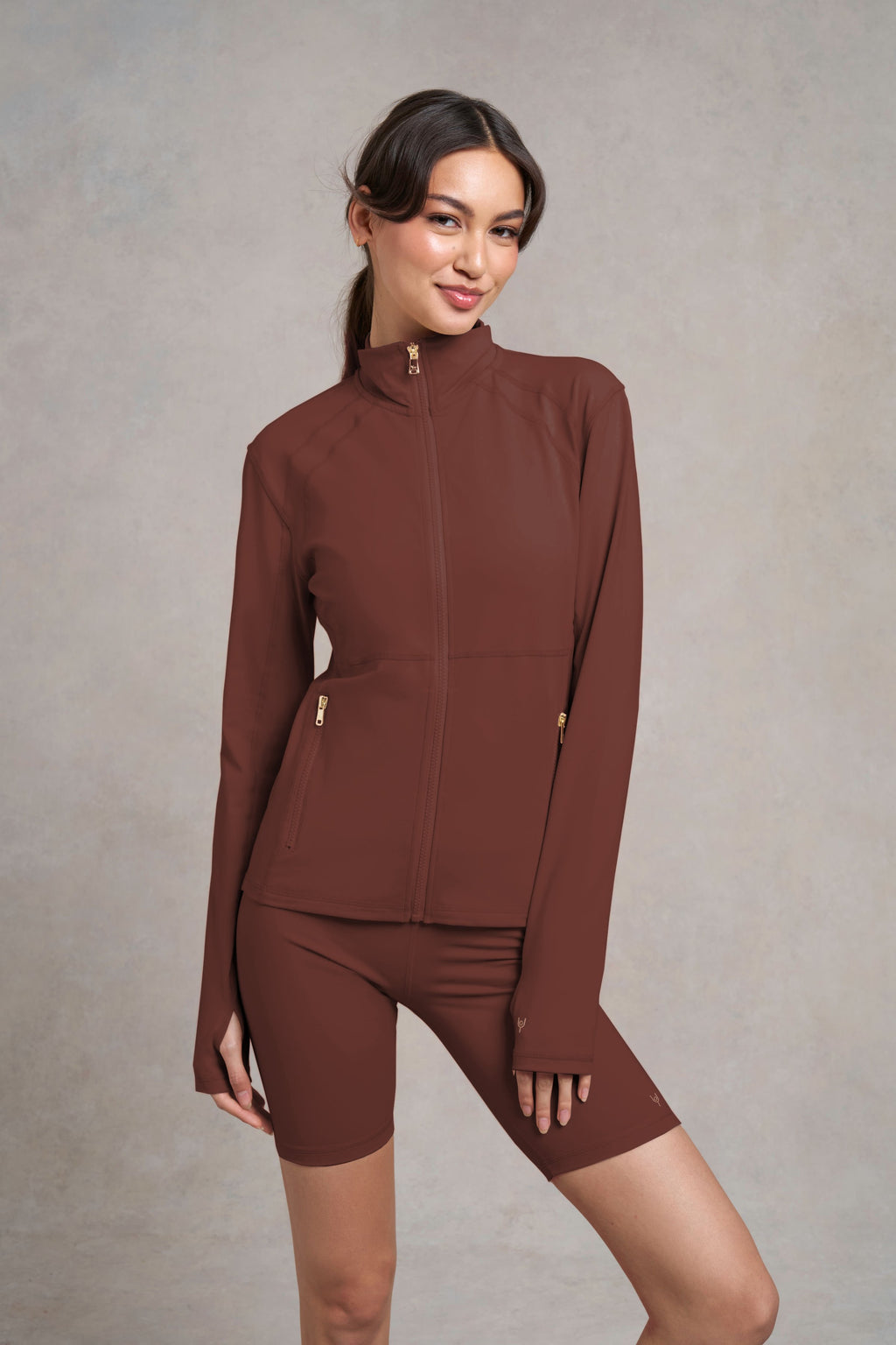 Clayton YouMove® Zip-Through Jacket | potting Soil