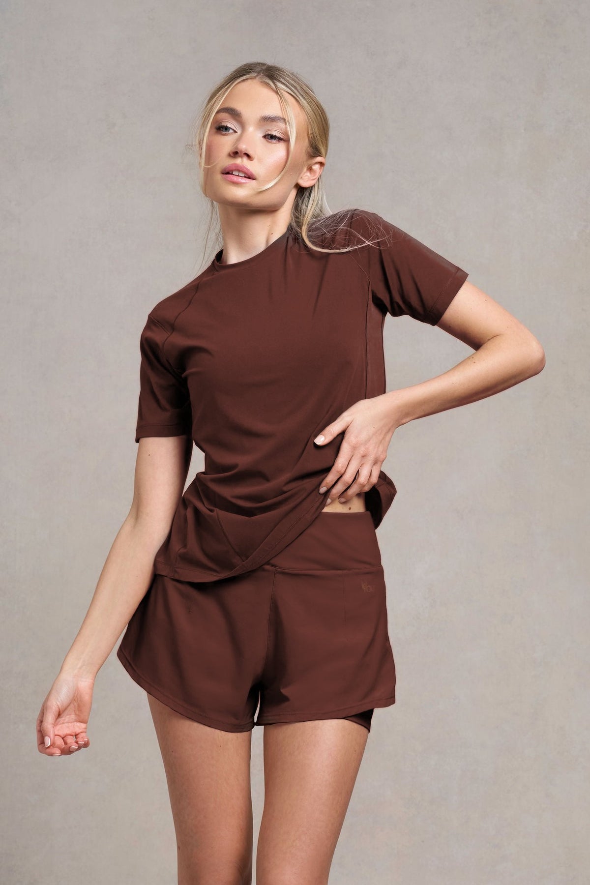 Ashby 2-in-1 Layered Short | potting soil