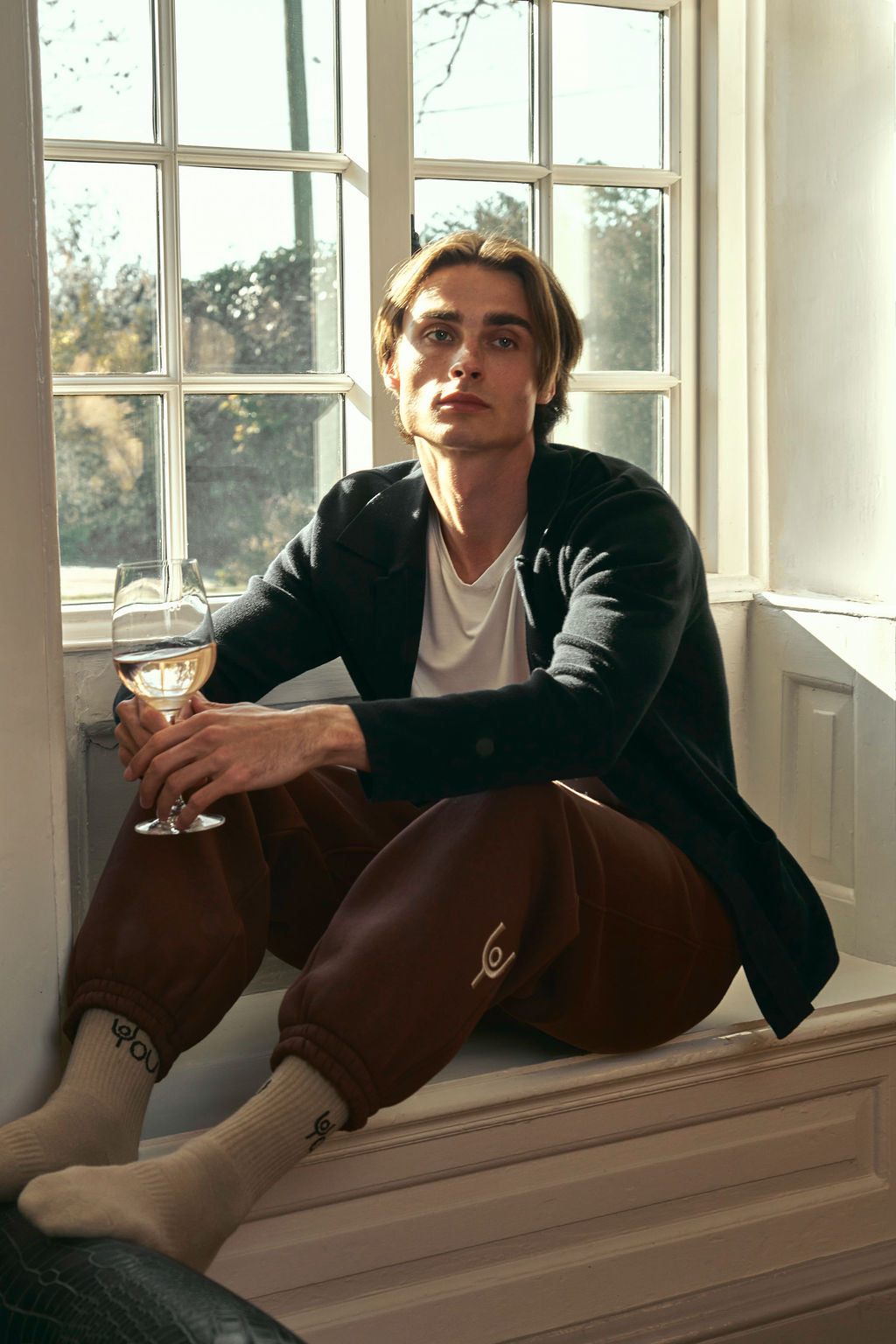 Wilson Knitted Shirt | navy