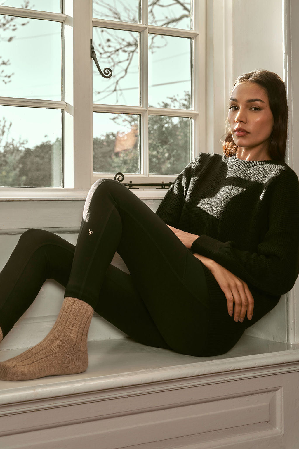 Walton 7/8 Length Legging | black – Now You Live