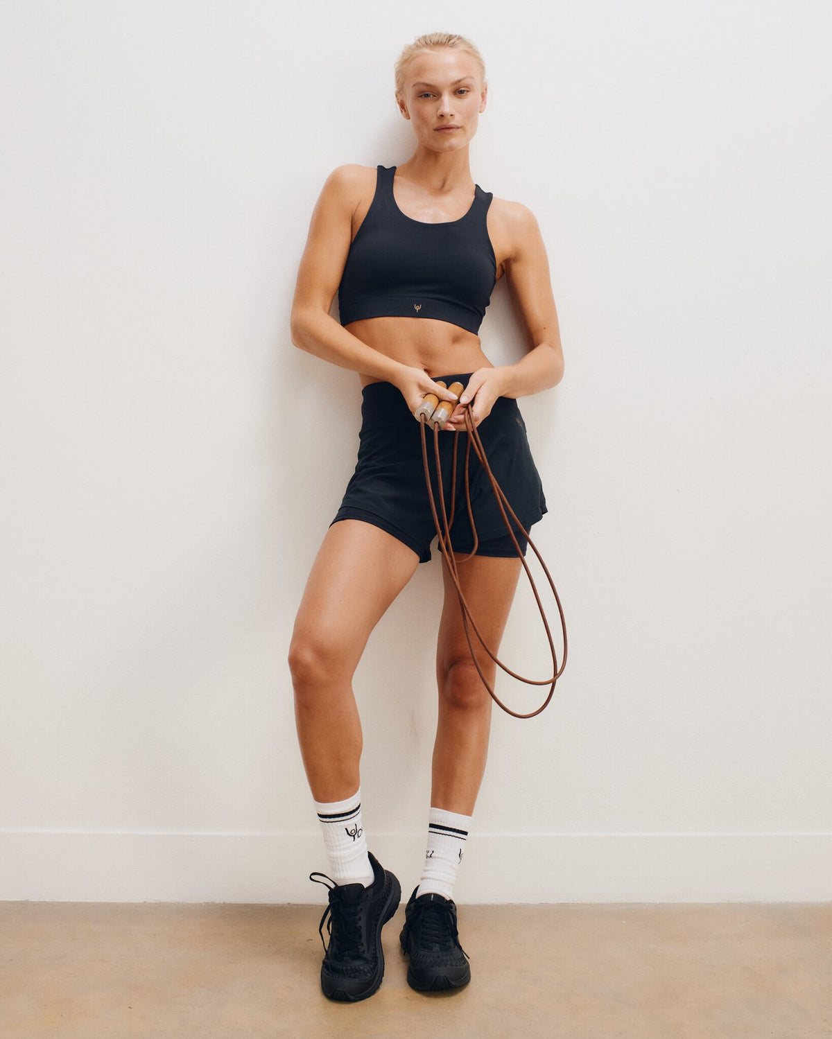 Ashby 2-in-1 Layered Short | black