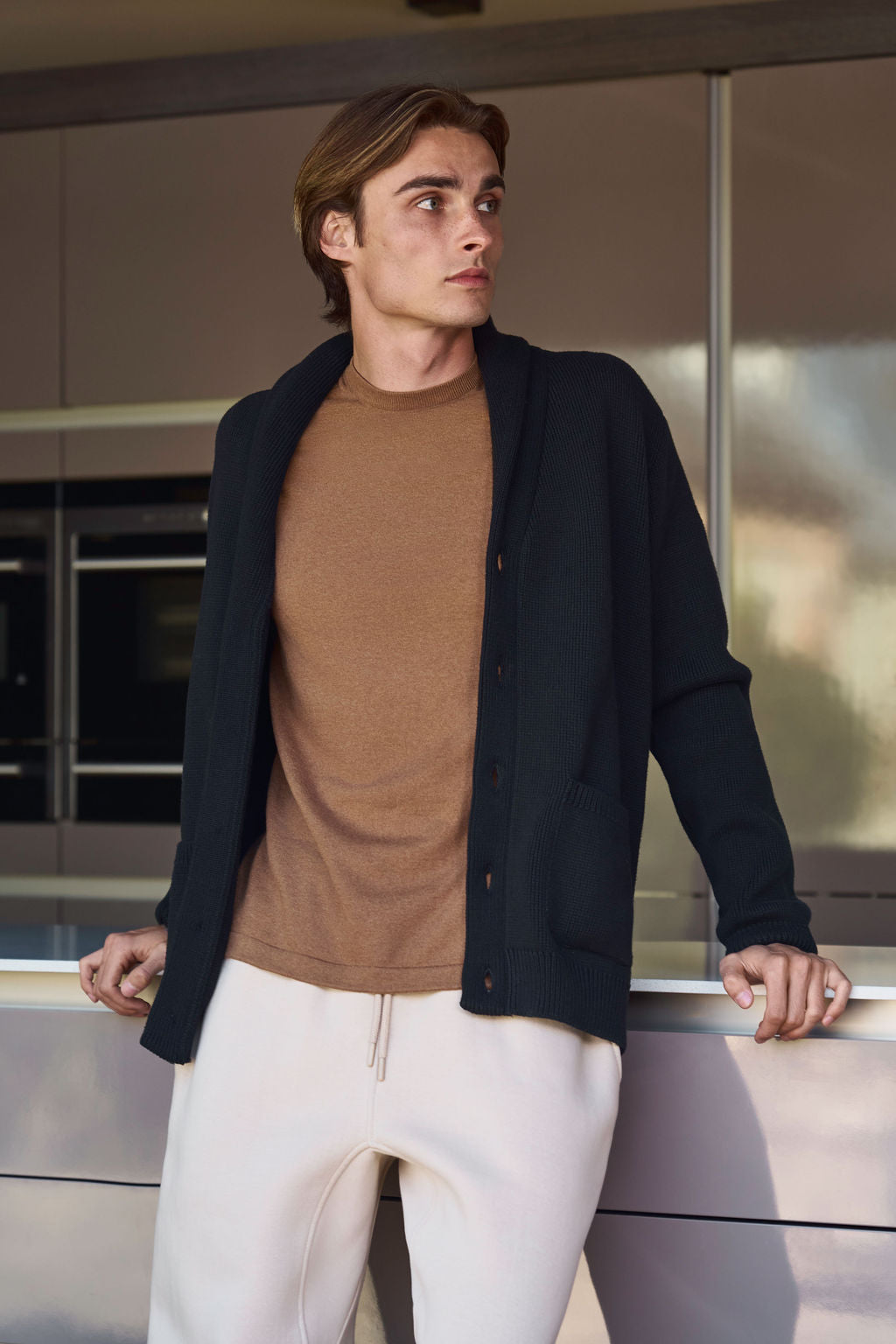 Saddington Camiseta de punto | camel