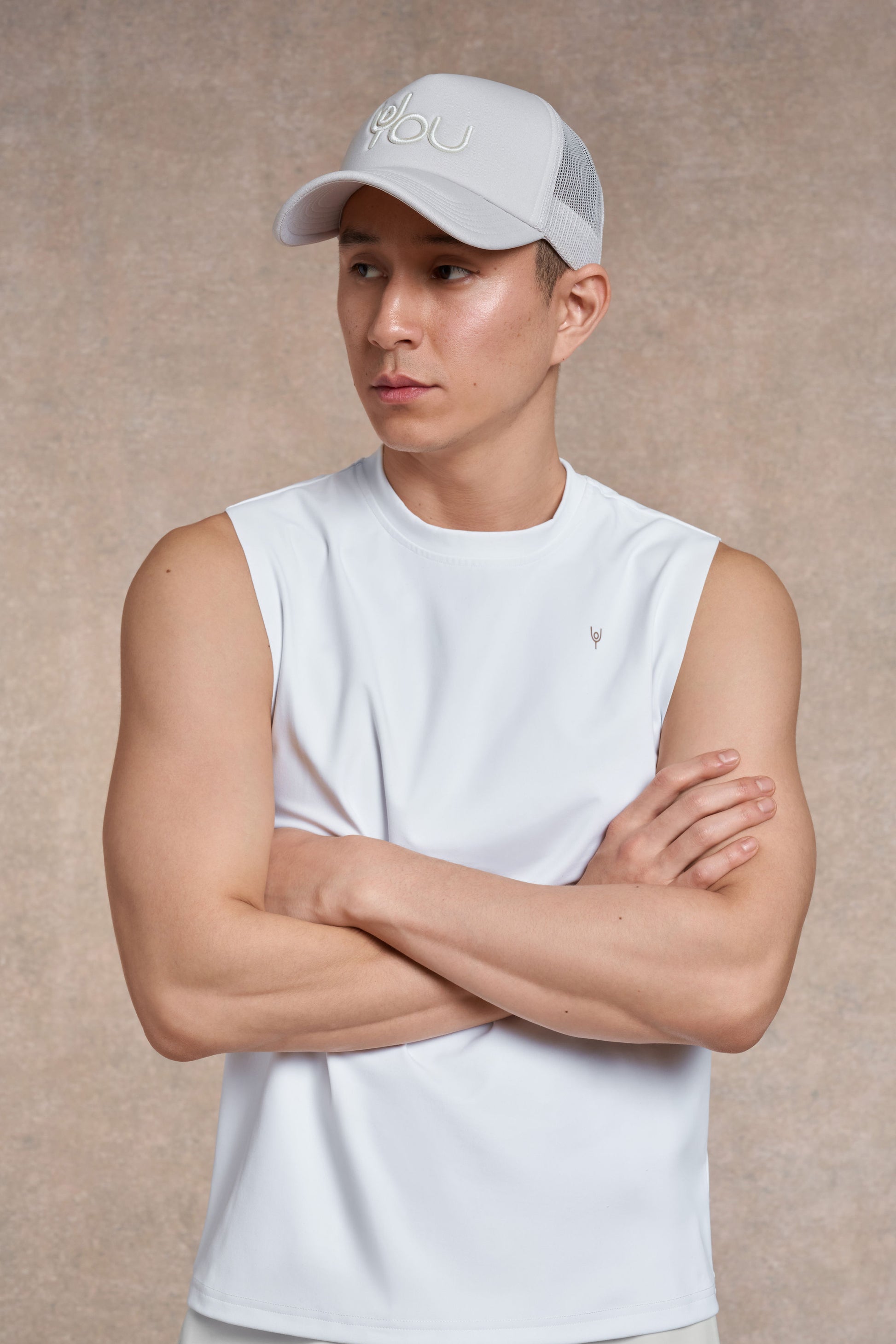 Gym Tank Top | white