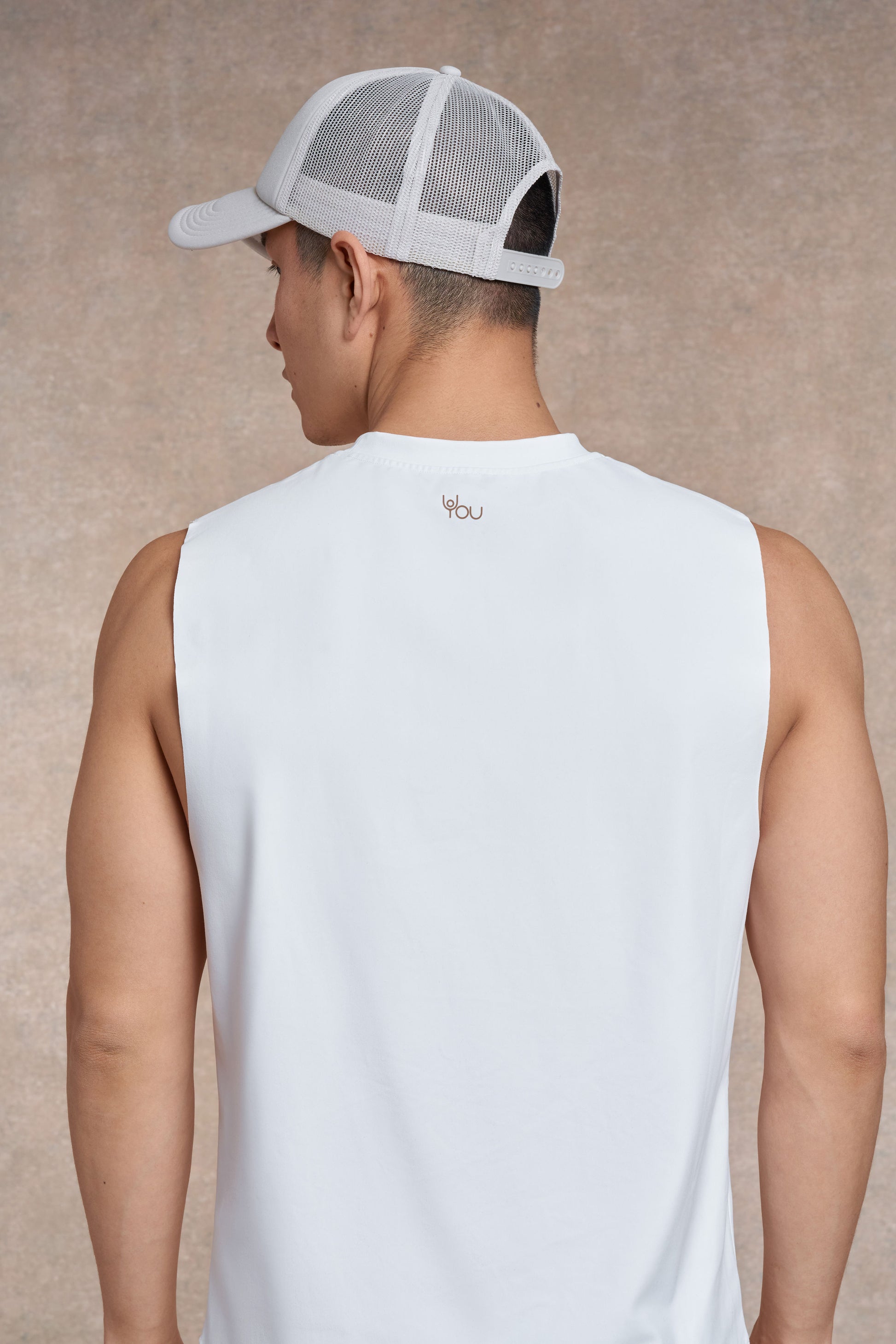 Gym Tank Top | white