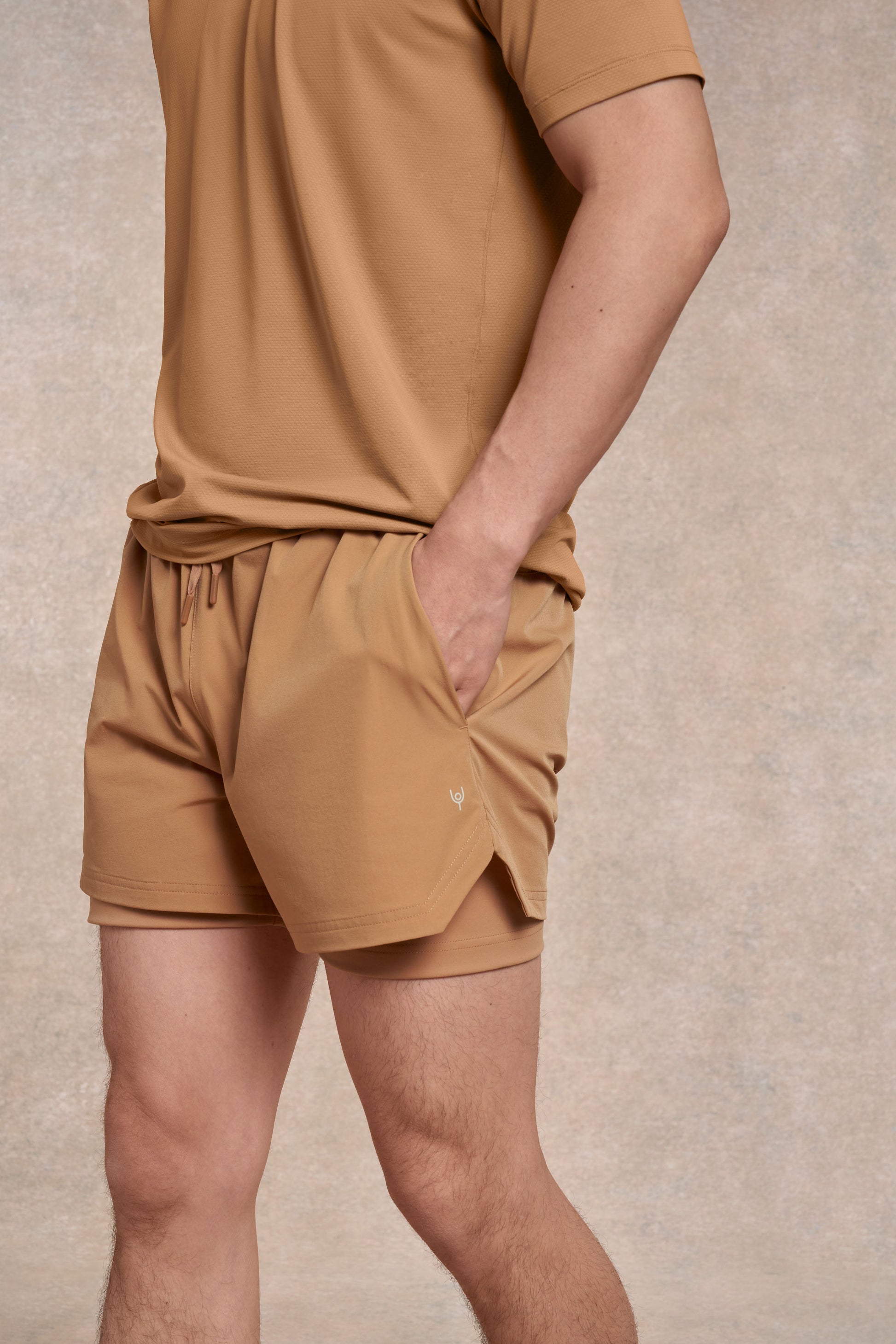 Gilmorton 2-in-1 Short | clay