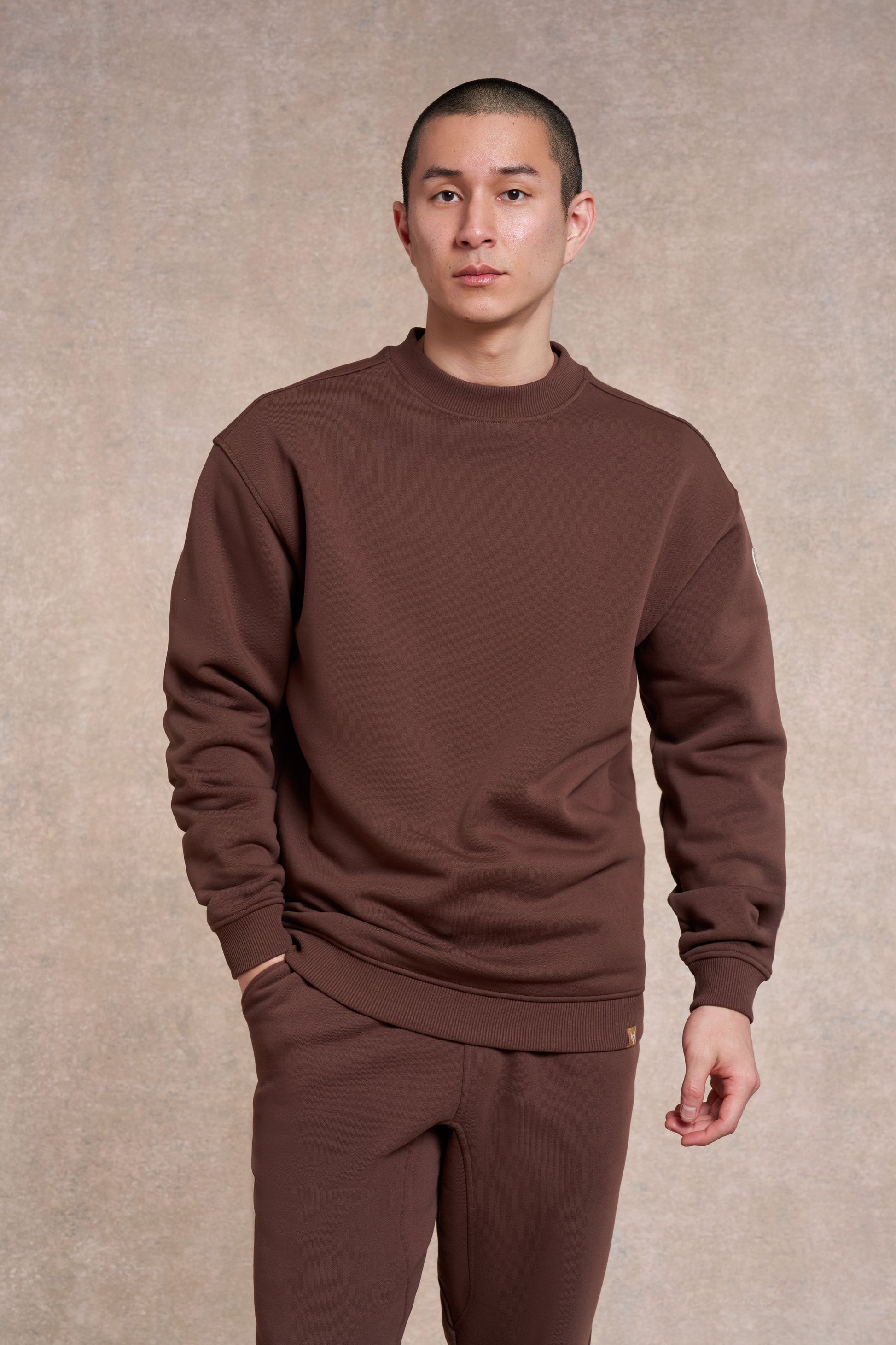 Pleatling Sweatshirt | potting soil