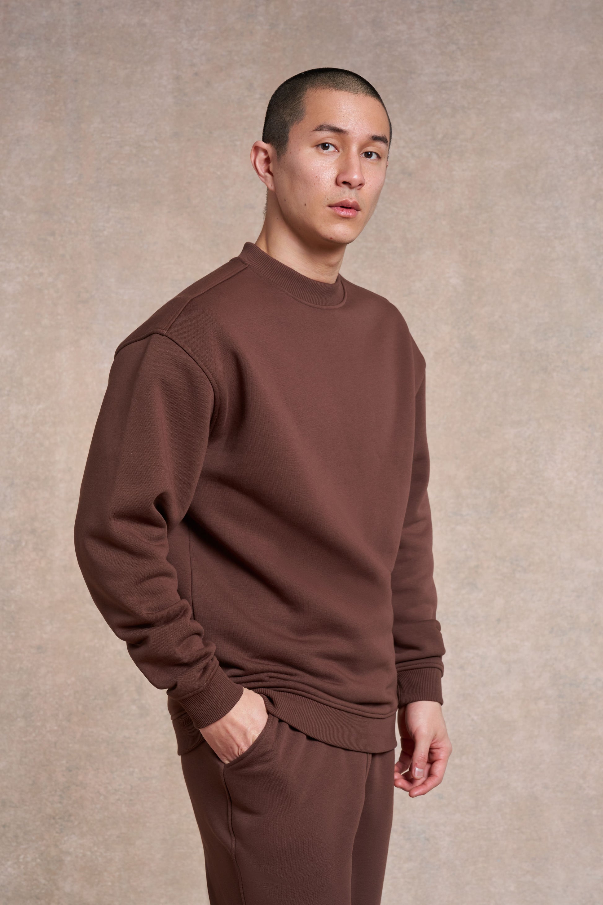 Pleatling Sweatshirt | potting soil