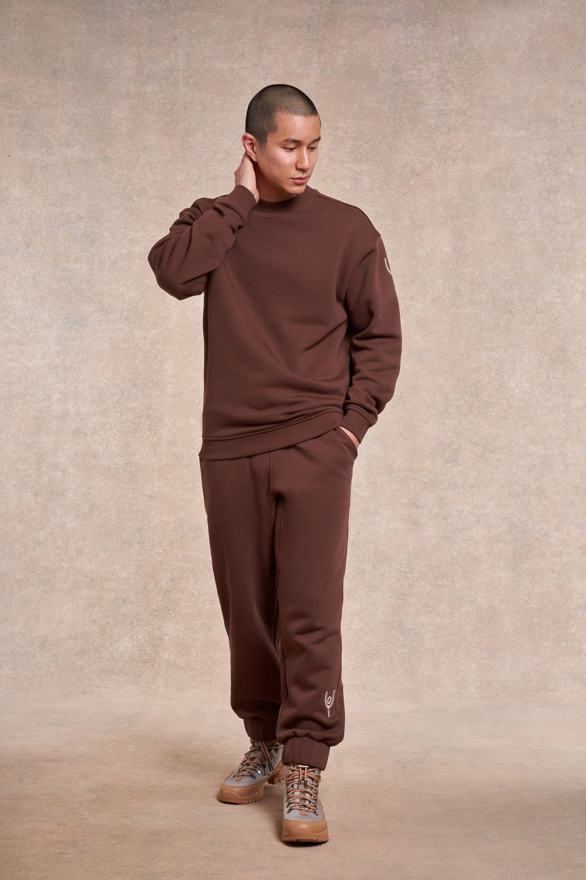 Pleatling Sweatshirt | potting soil