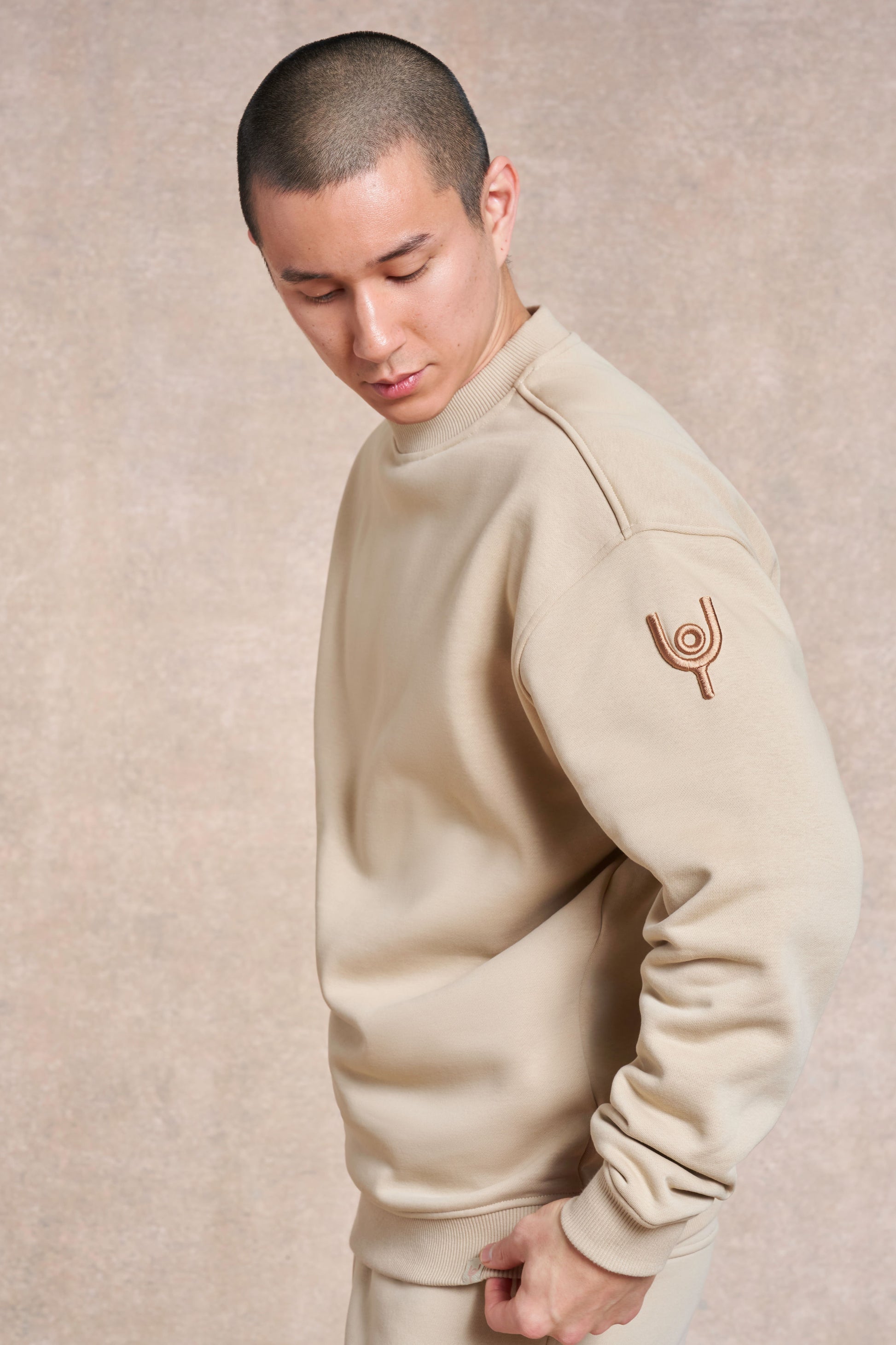 Pleatling Sweatshirt  | barley