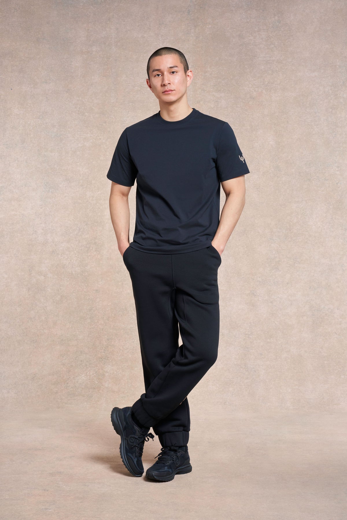 Arnesby Embroidered Logo Cotton T-Shirt