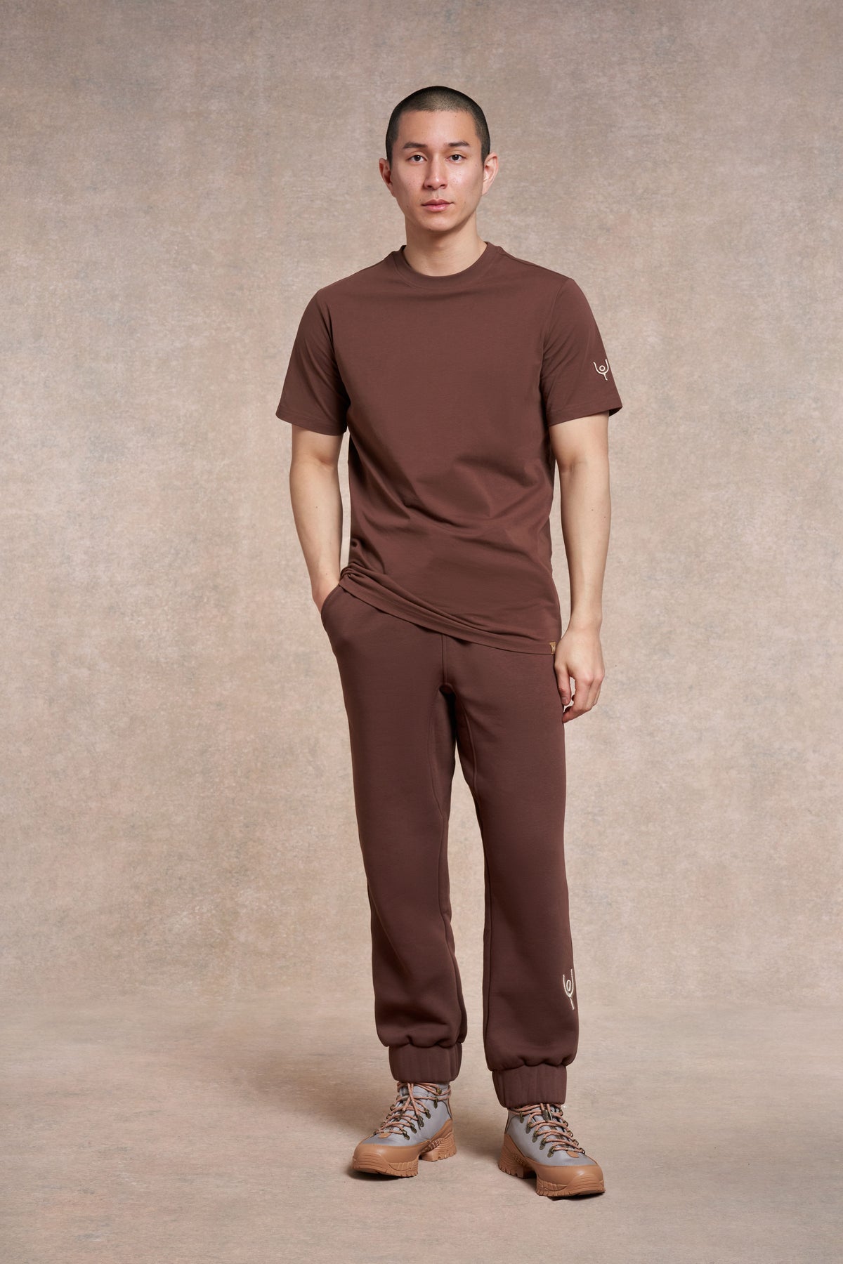 Arnesby Embroidered Logo Cotton T-Shirt