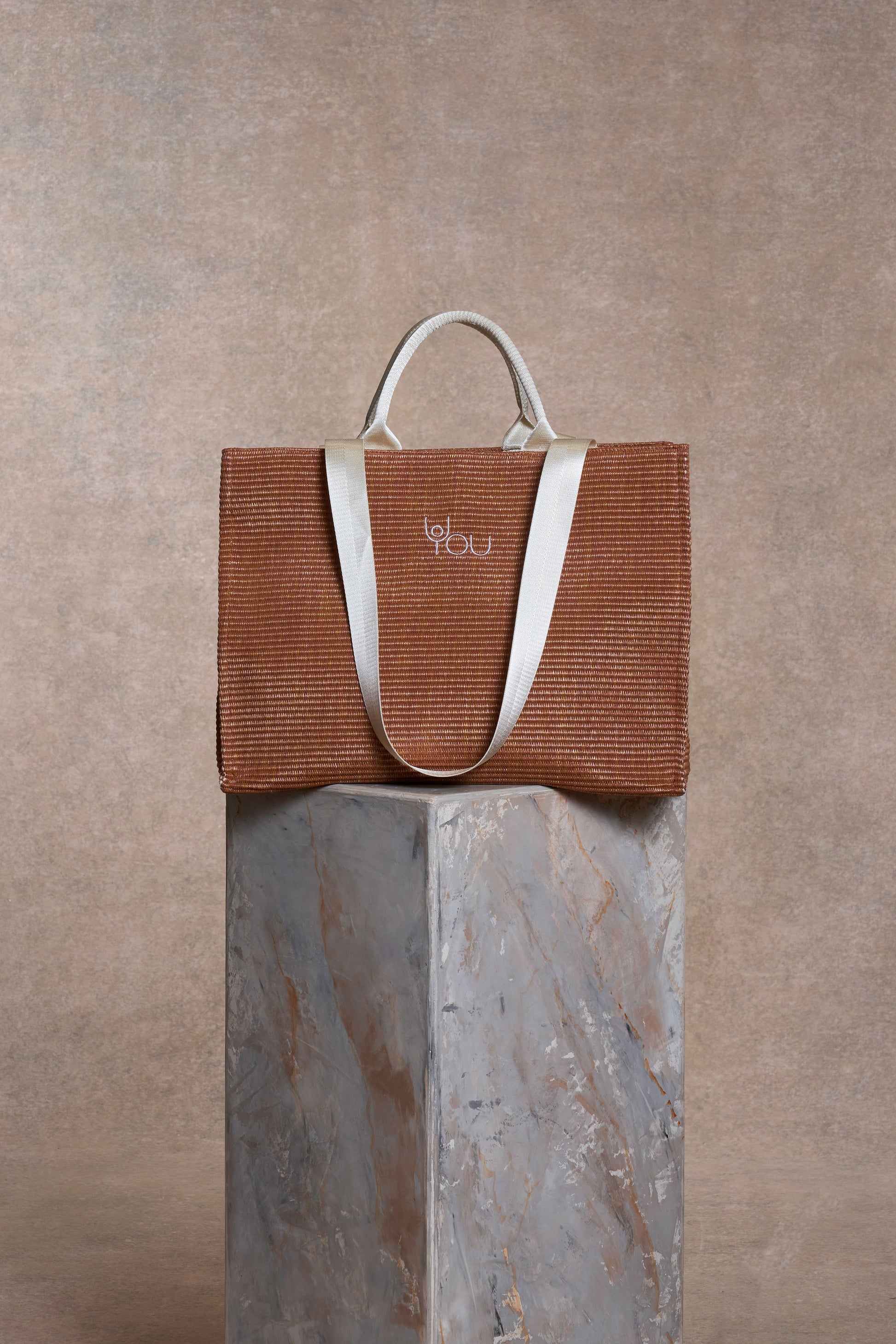 Signet Tote bag | camel
