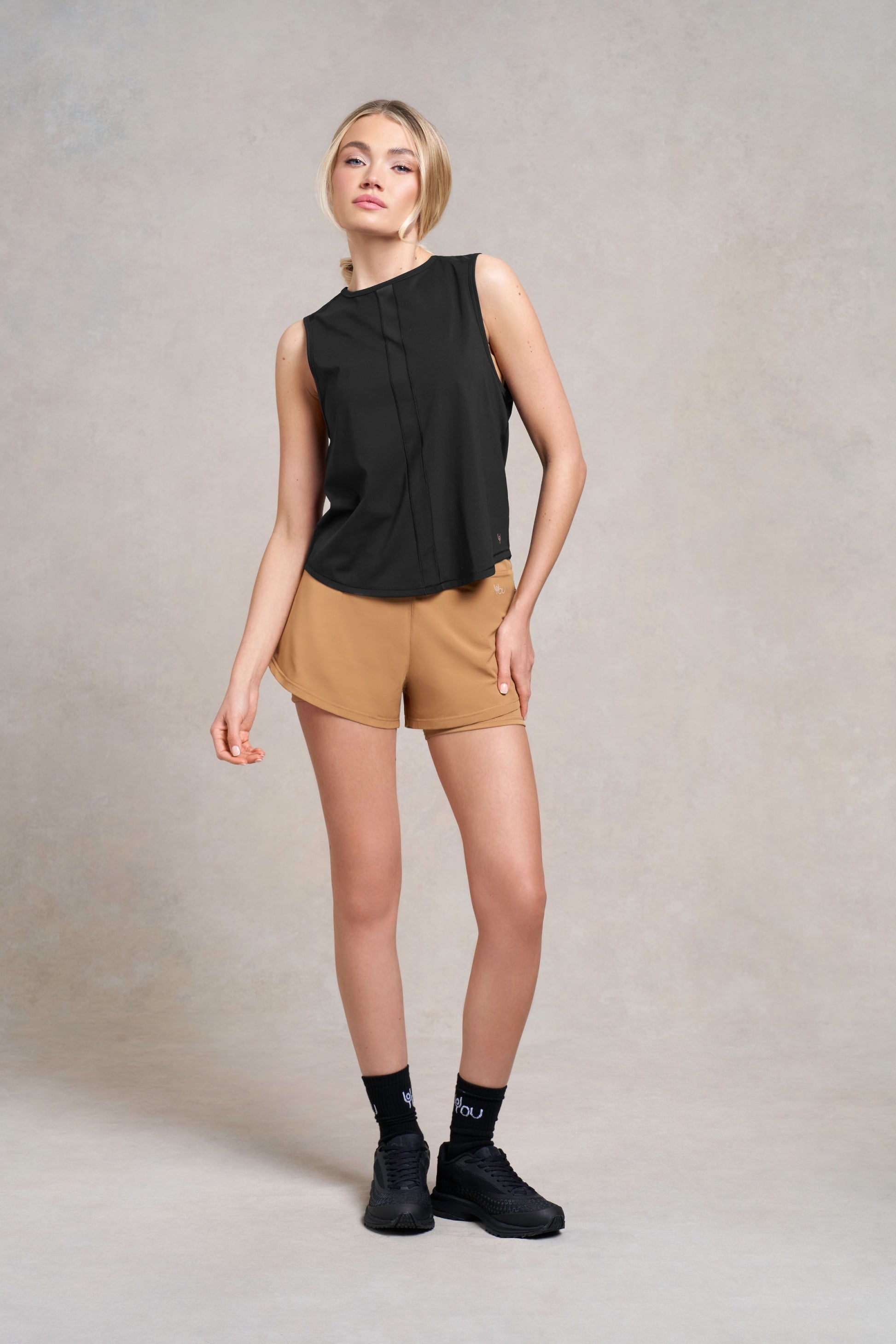 Ashby 2-in-1 Short | clay