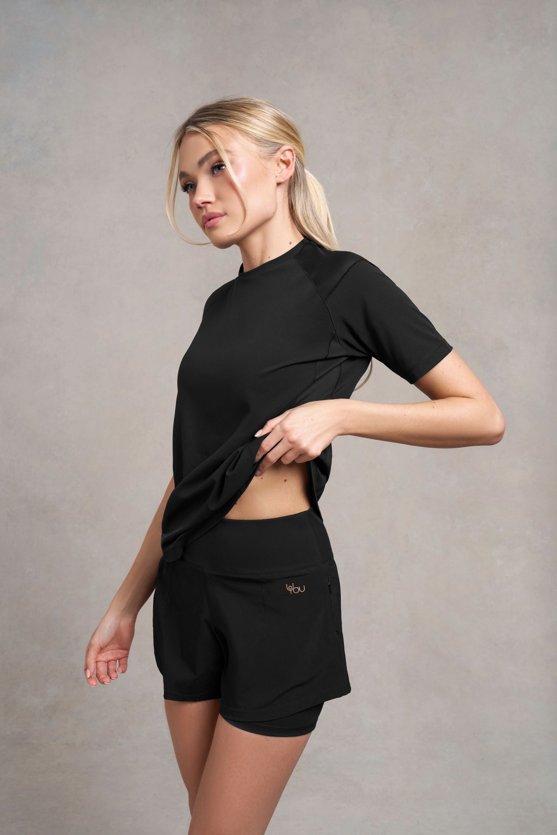 Ashby 2-in-1 Short | black