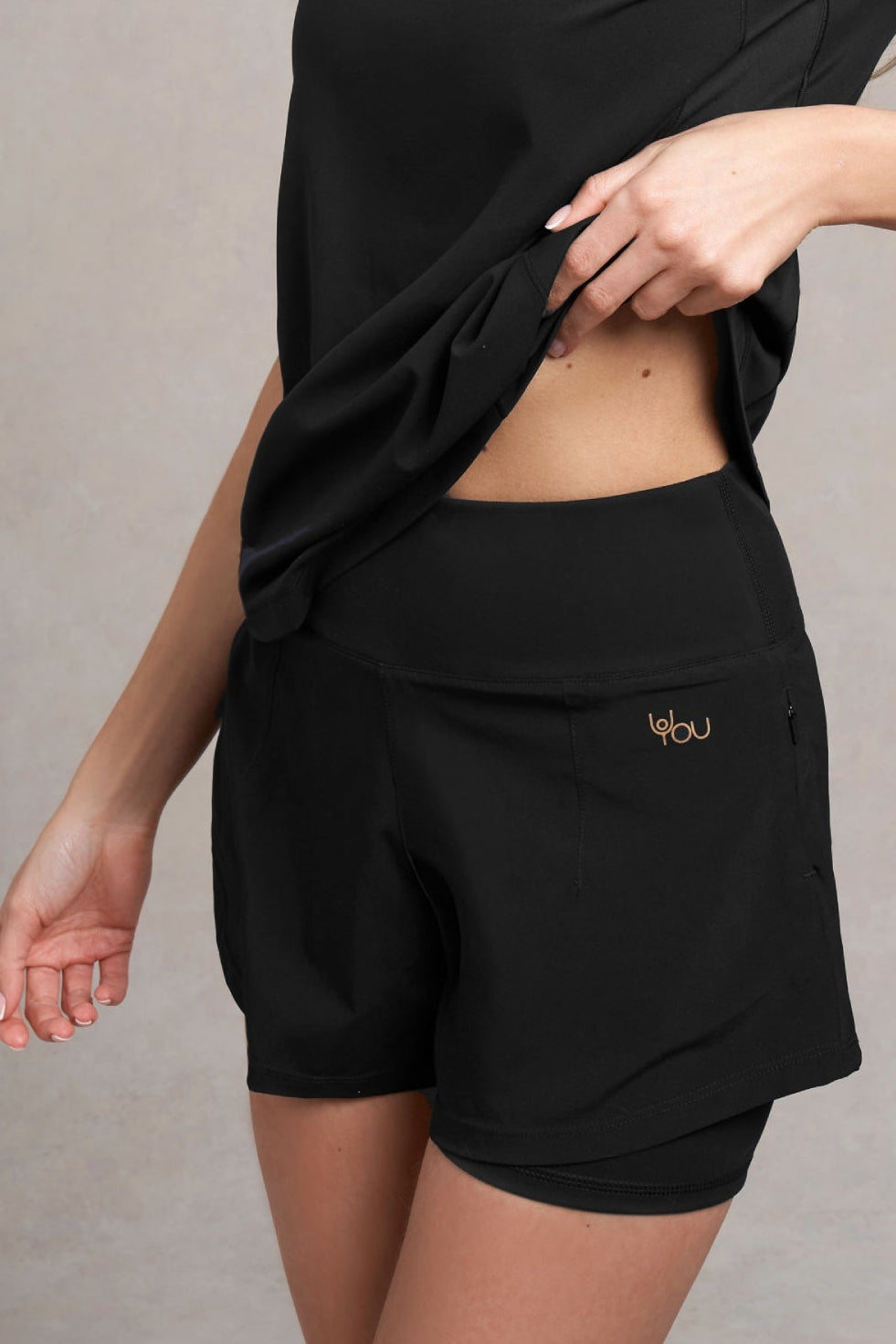 Ashby 2-in-1 Layered Short