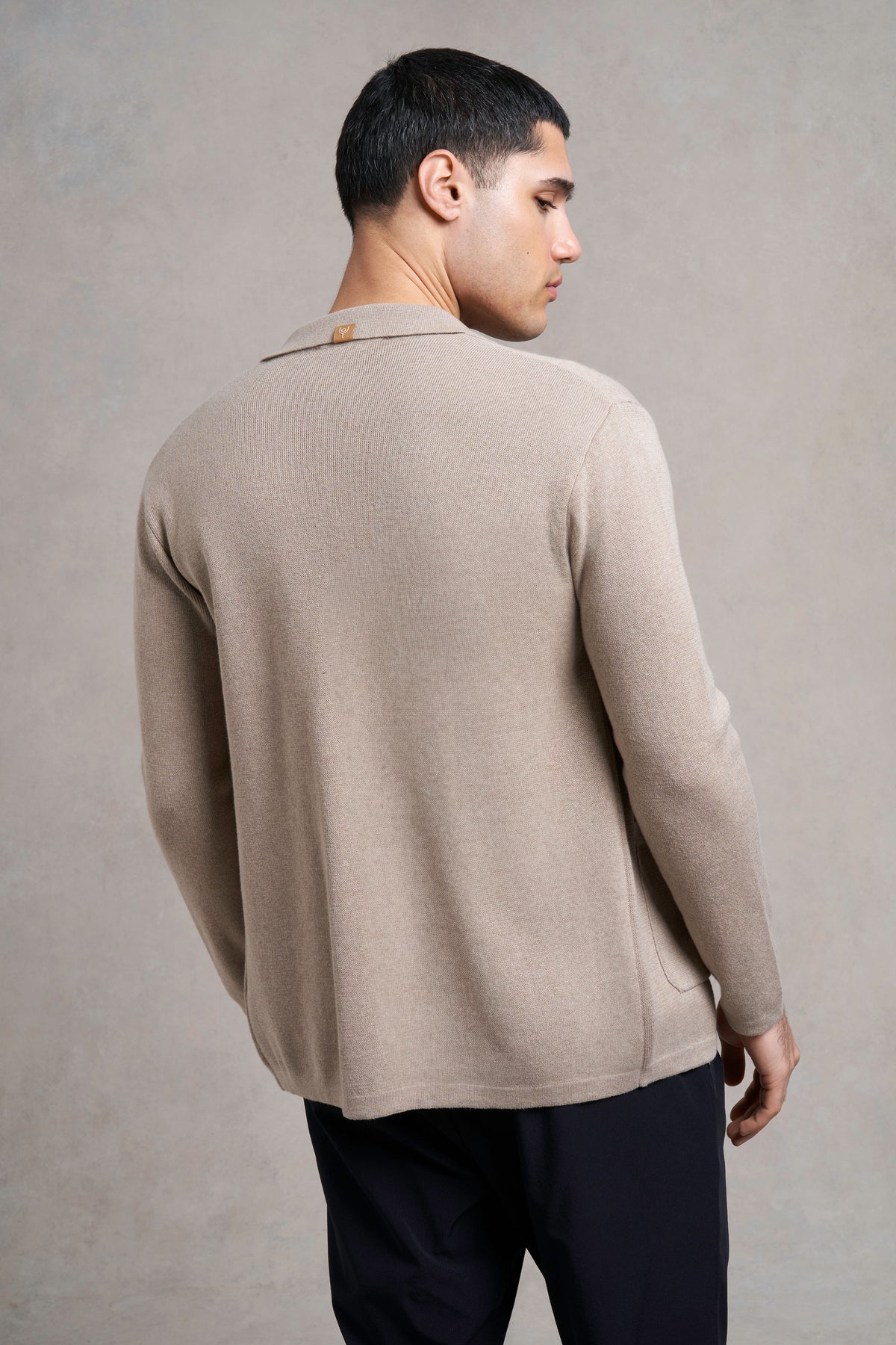 Camisa de punto Wilson | beige