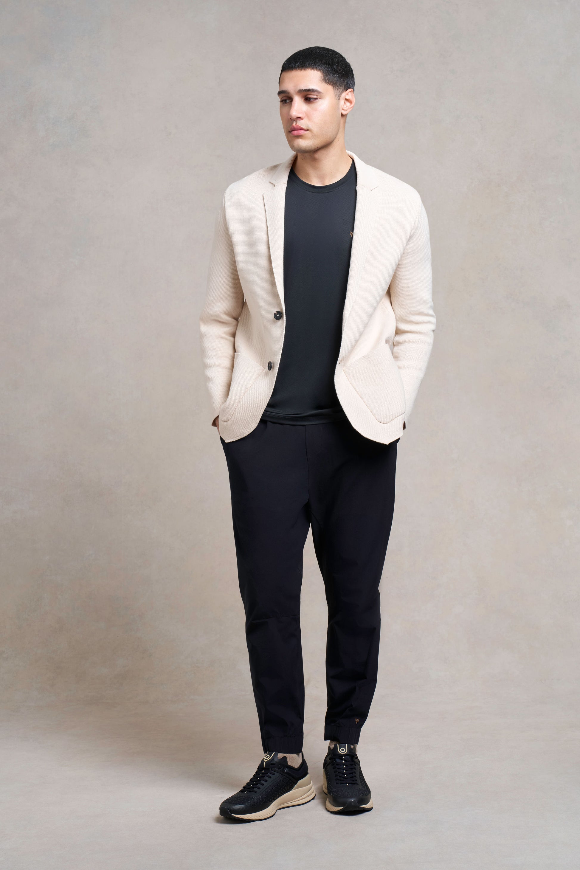 Charley Knitted Blazer | ecru