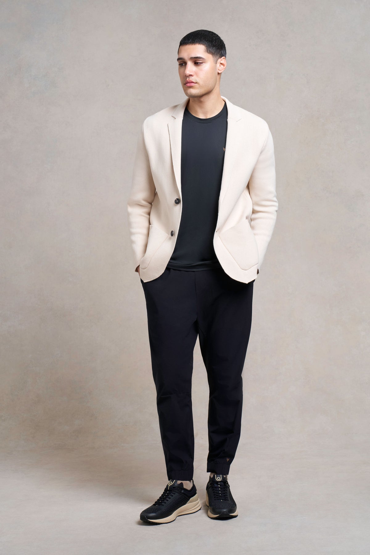 Charley Strickblazer | ecru