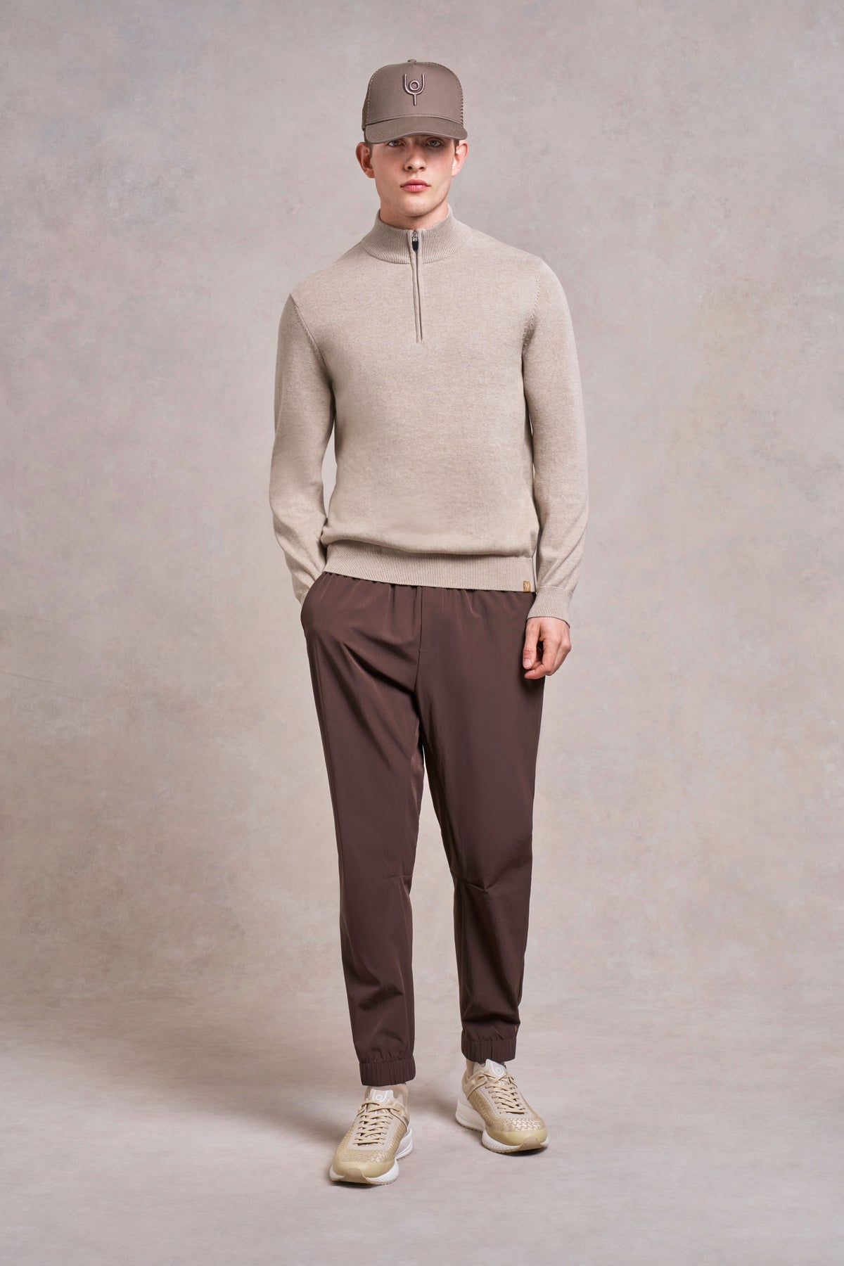 Woodhouse Strickpullover | Rehbraun