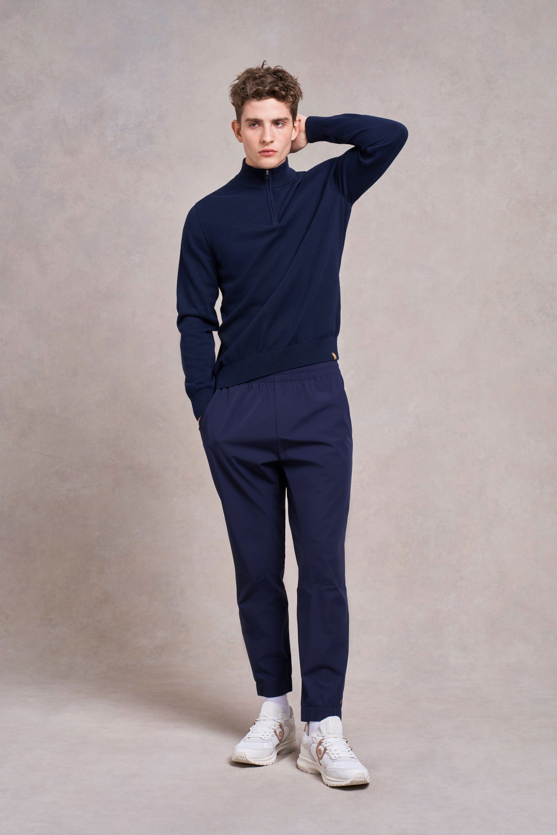 Woodhouse Knitted Jumper | navy