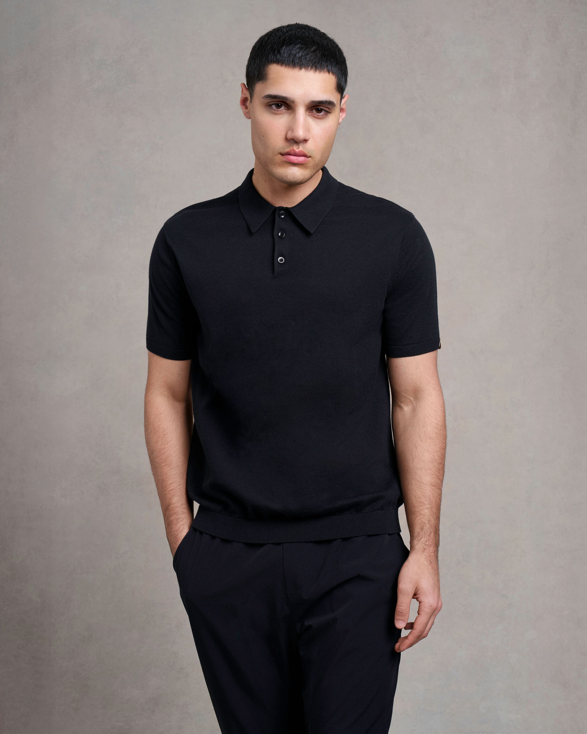 Pickwell Knitted Cotton Polo