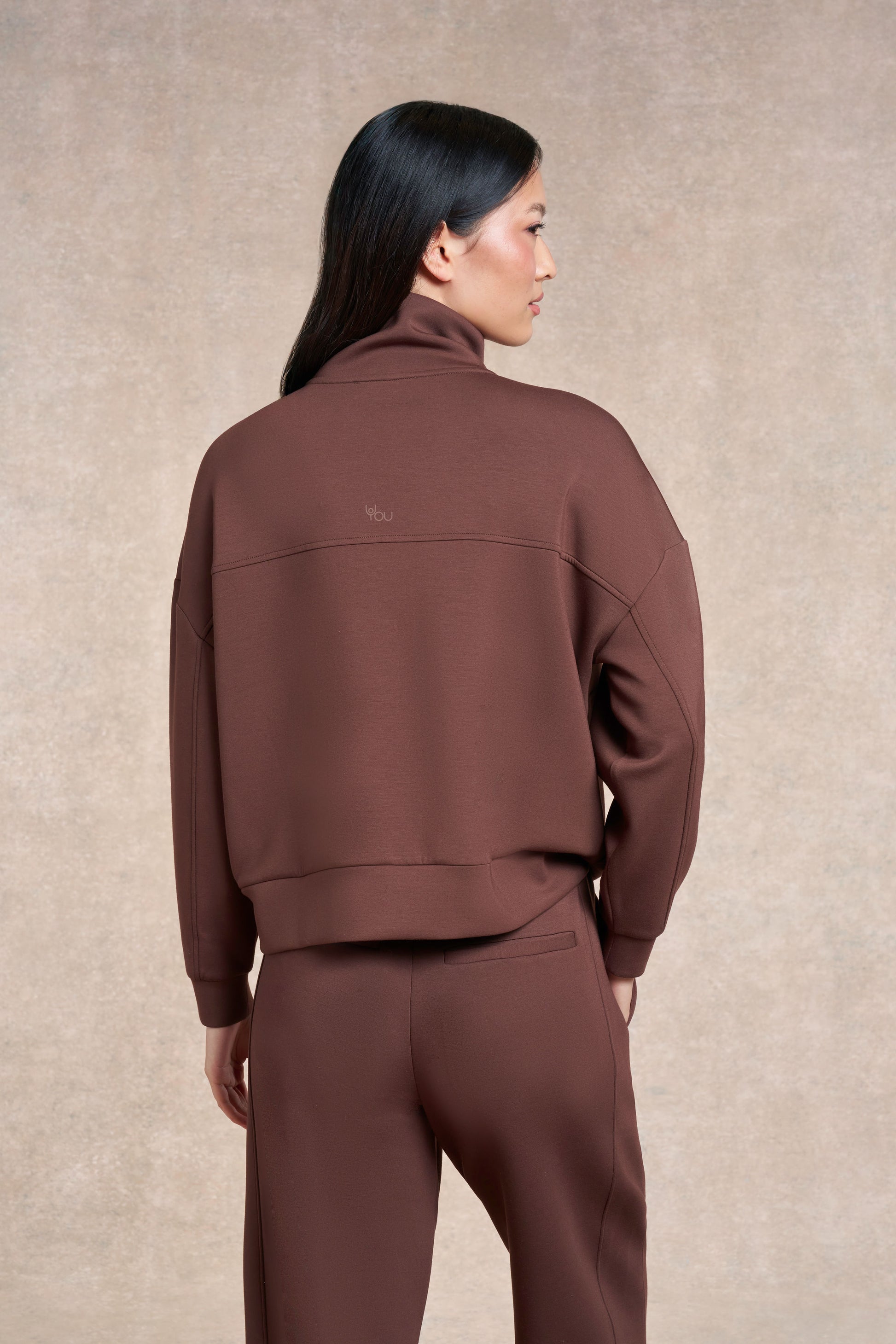 Oakland Zip Through Sweatshirt | potting soil