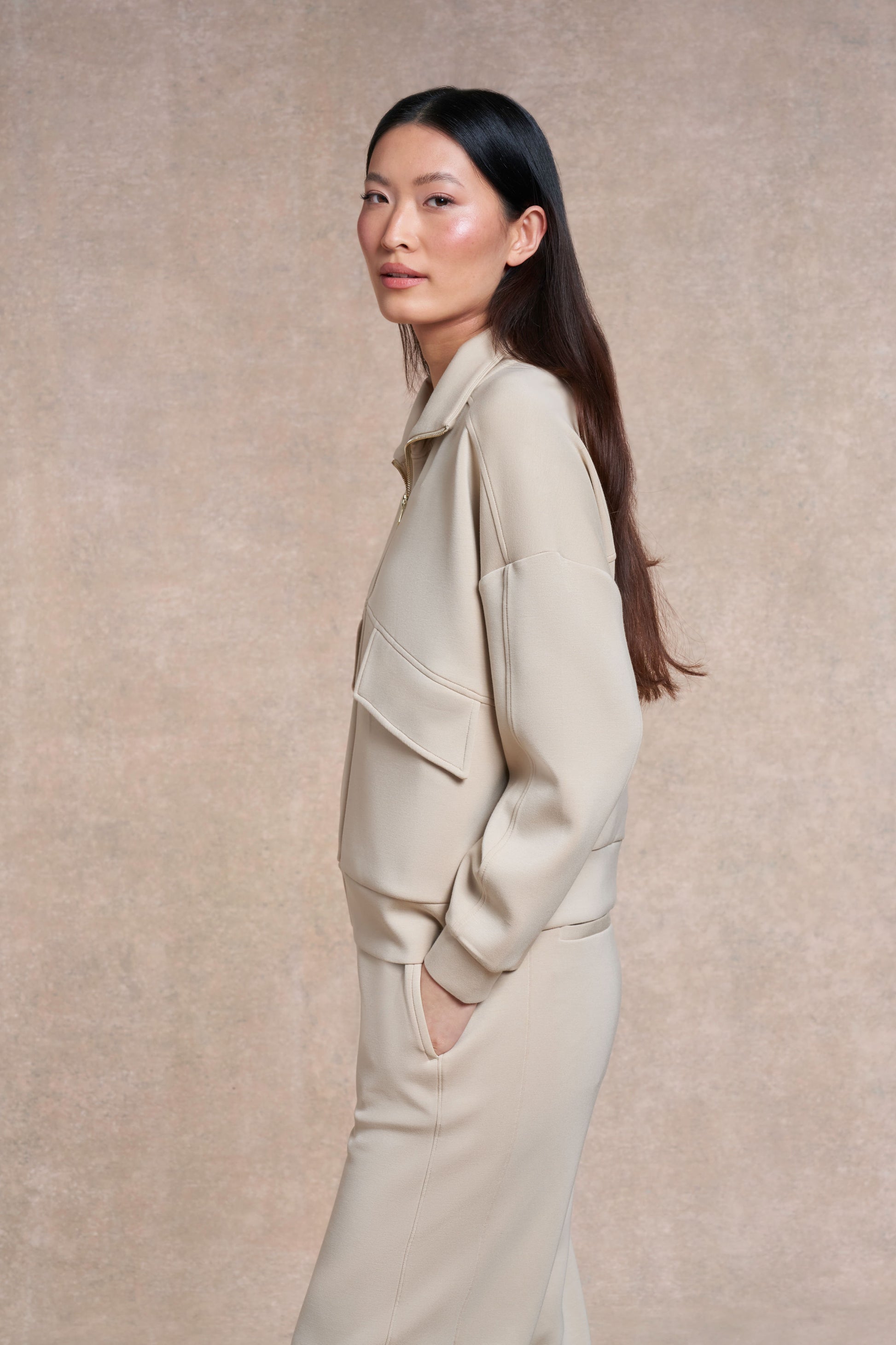 Oakland Zip Through Sweatshirt | barley