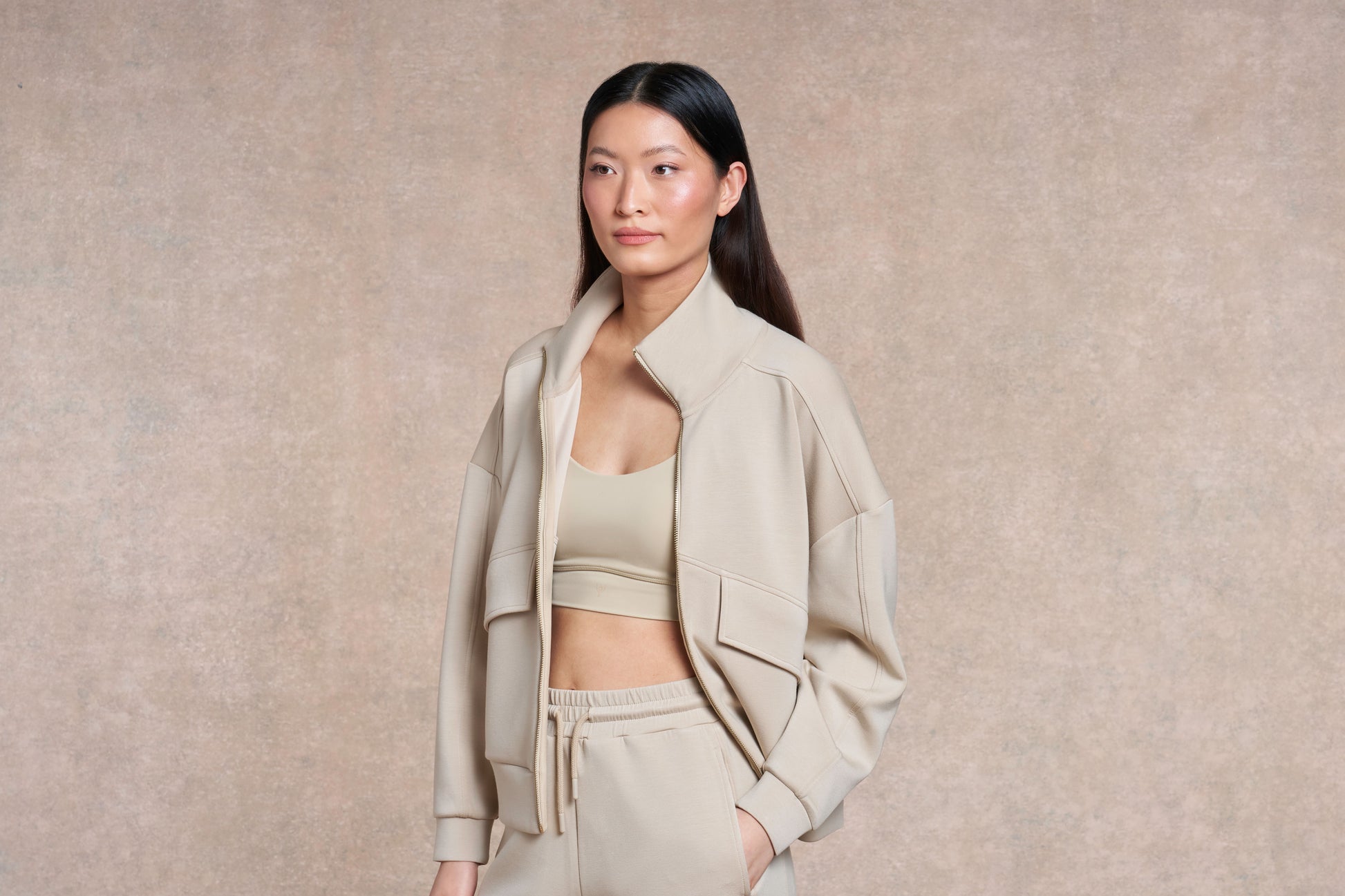 Oakland Zip Through Sweatshirt | barley