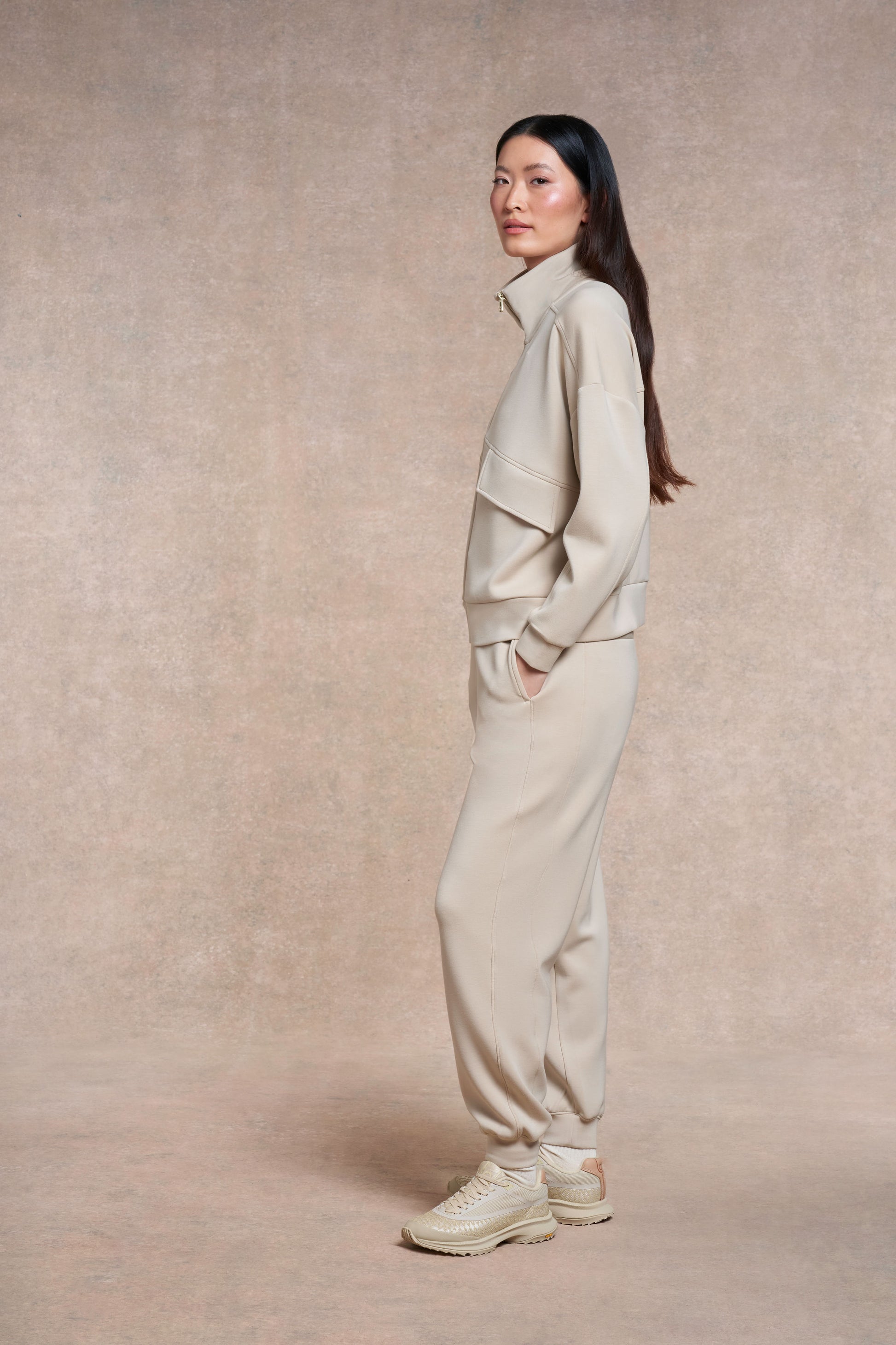 Oakland Zip Through Sweatshirt | barley