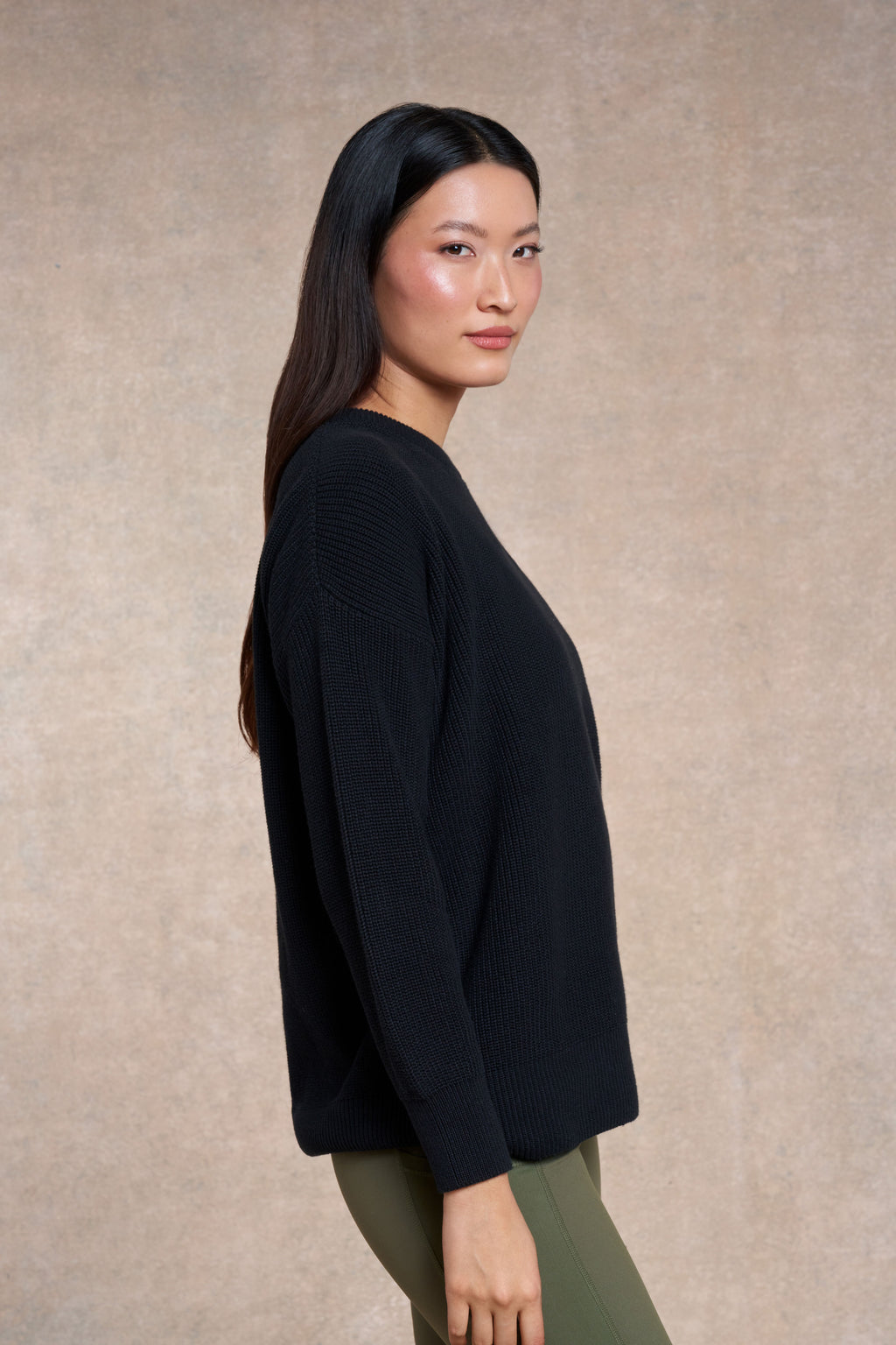 Appleby Knitted Jumper | black