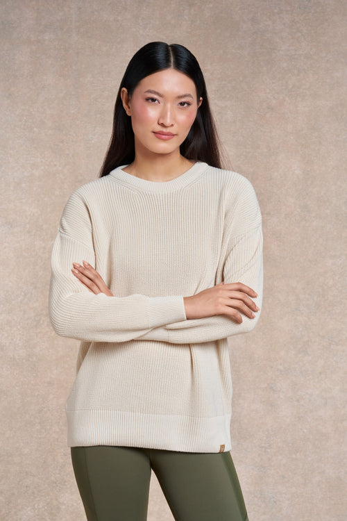 Appleby Knitted Jumper | ecru