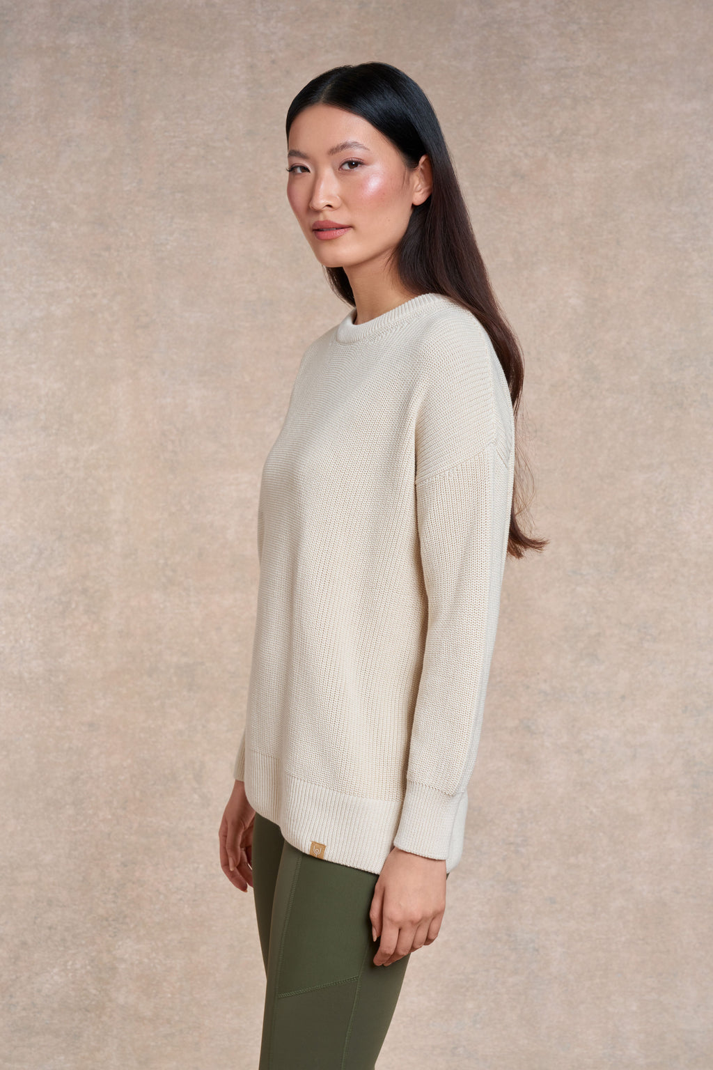 Appleby Knitted Jumper | ecru