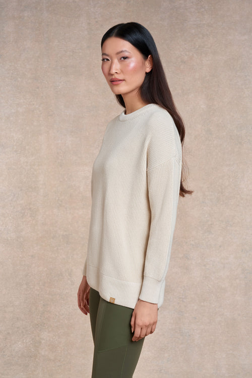 Appleby Knitted Jumper | ecru