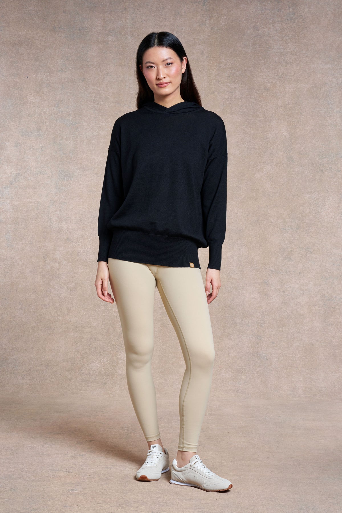 Beeby Knitted Hooded Jumper