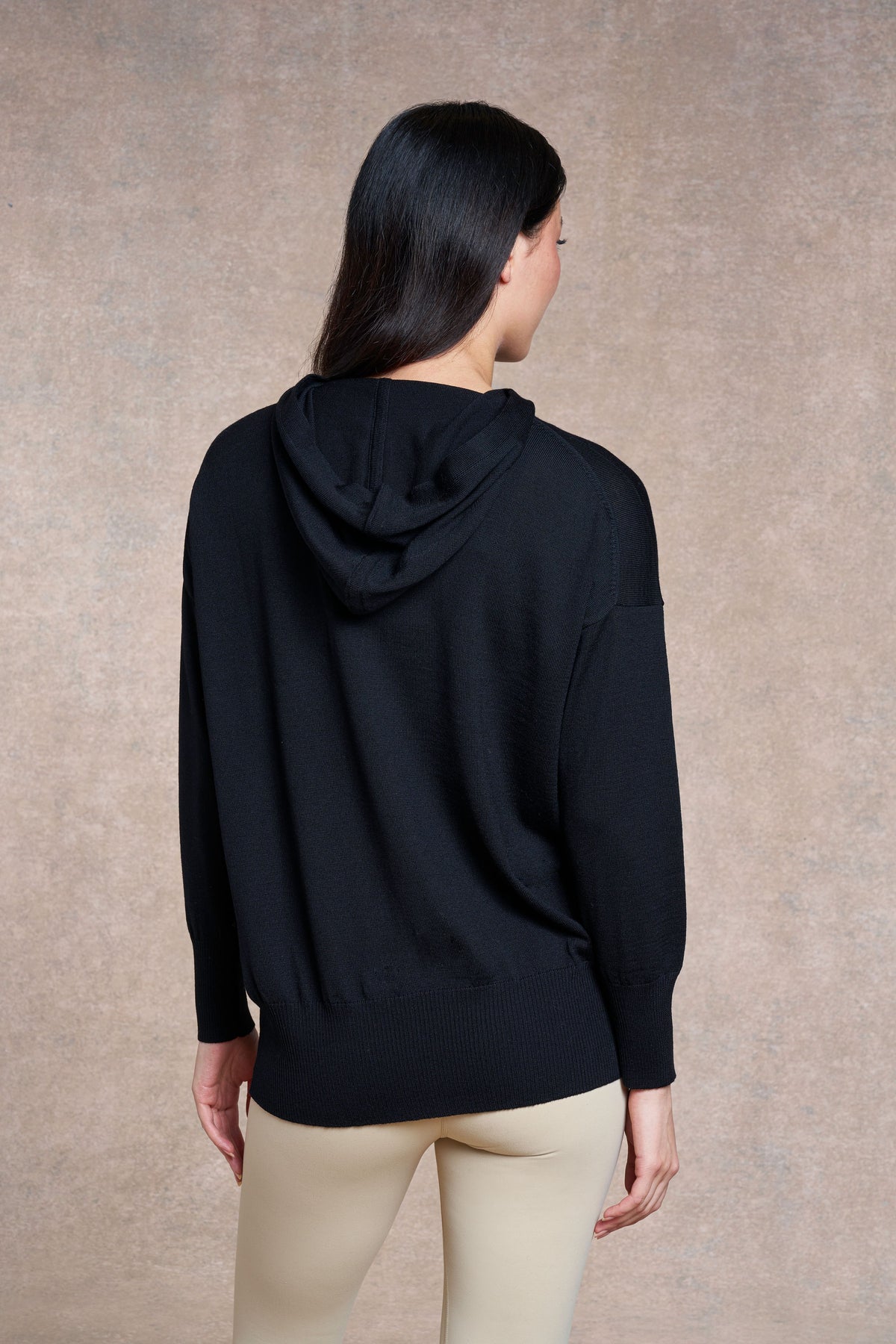 Beeby Dropped Shoulder Merino Hoodie