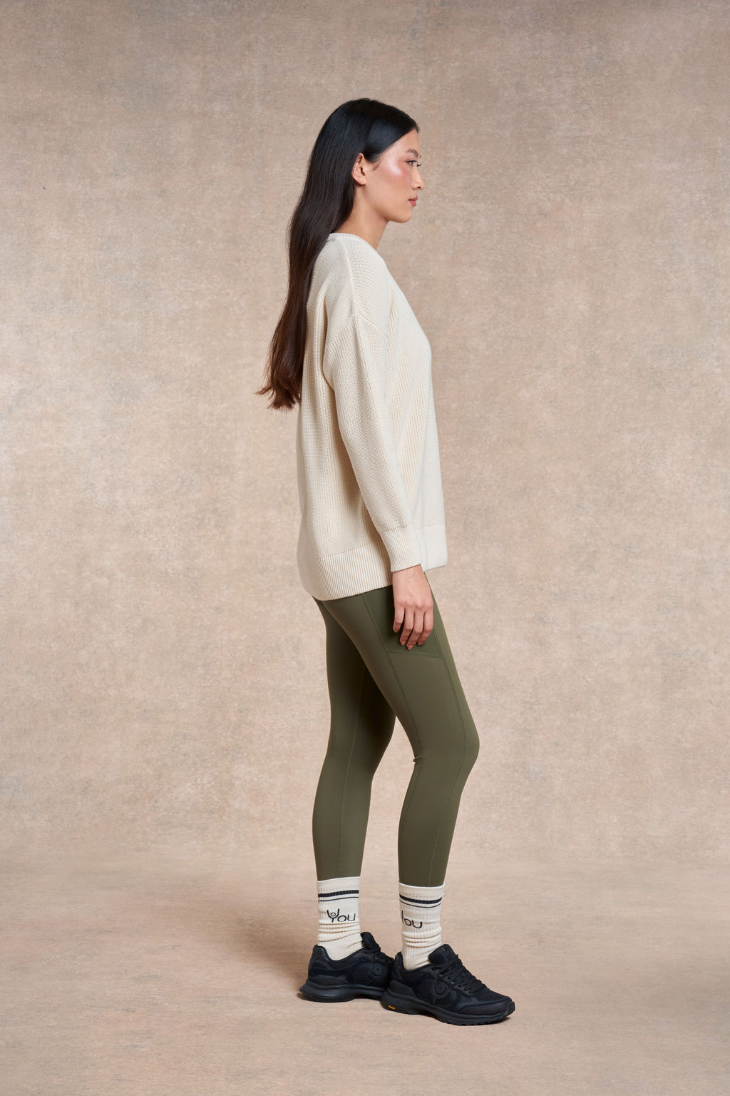 Appleby Knitted Jumper | ecru