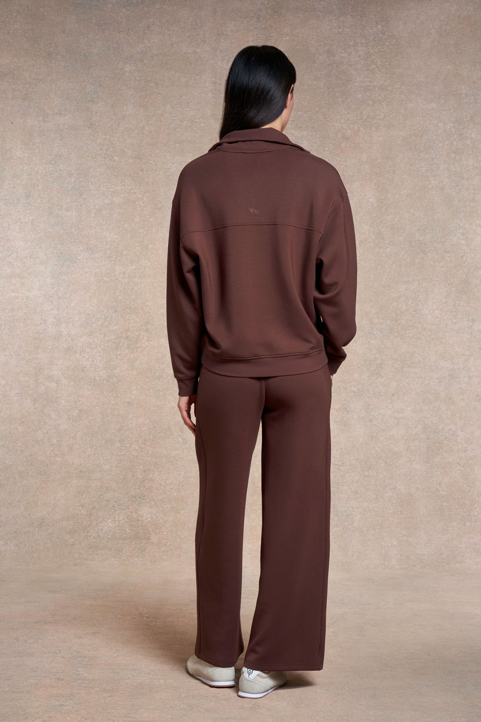 Foxton Wide leg Jogger | Potting Soil