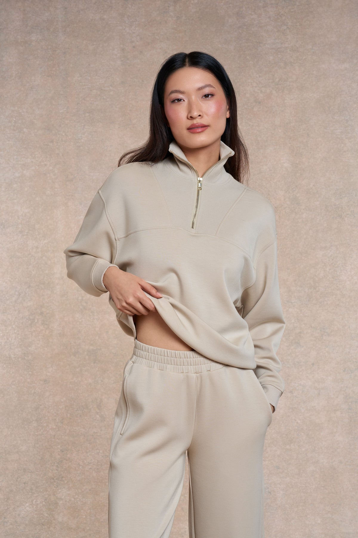 Now You Live Rutland Sweatshirt in Barley