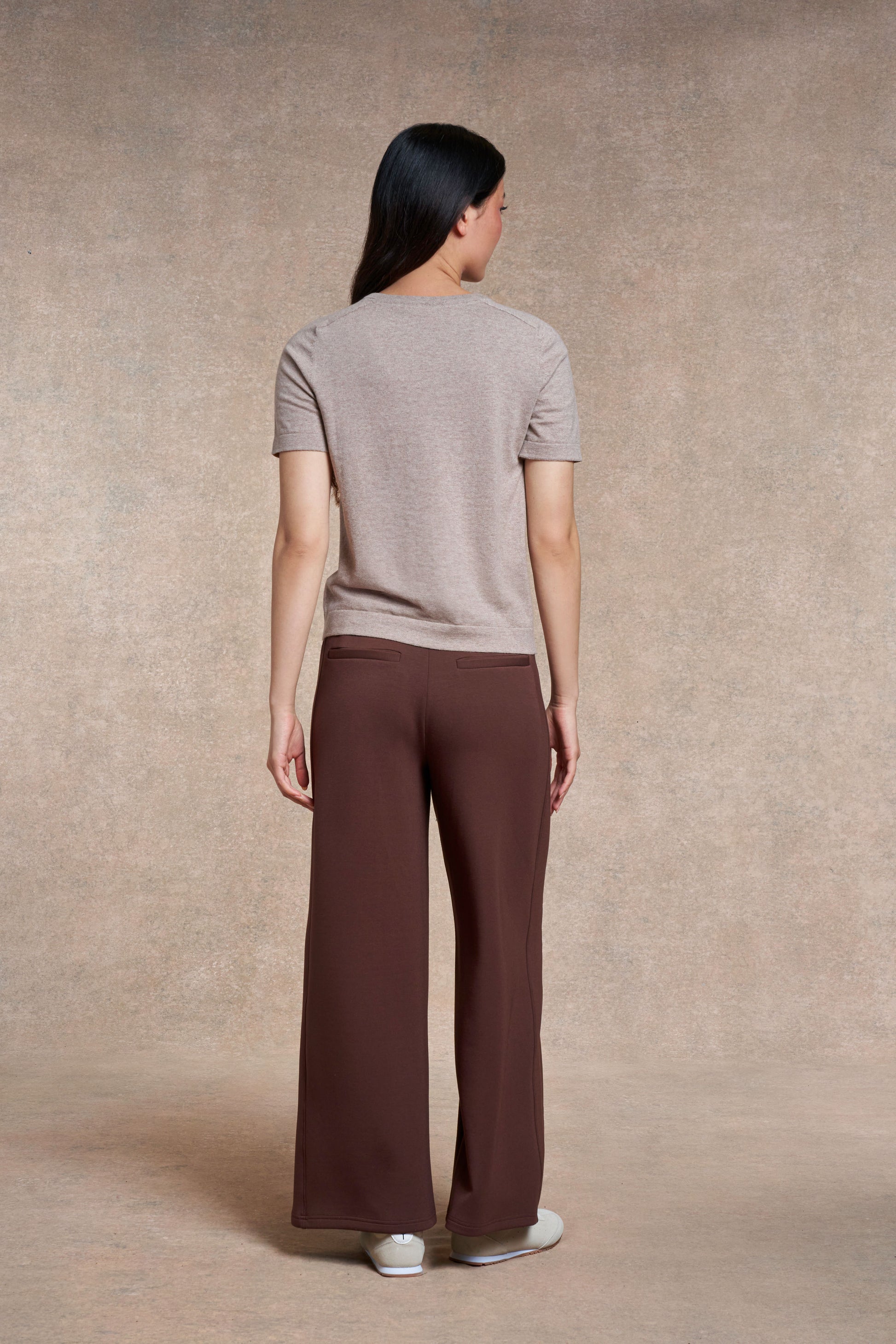 Somerby Knitted T-Shirt | mushroom