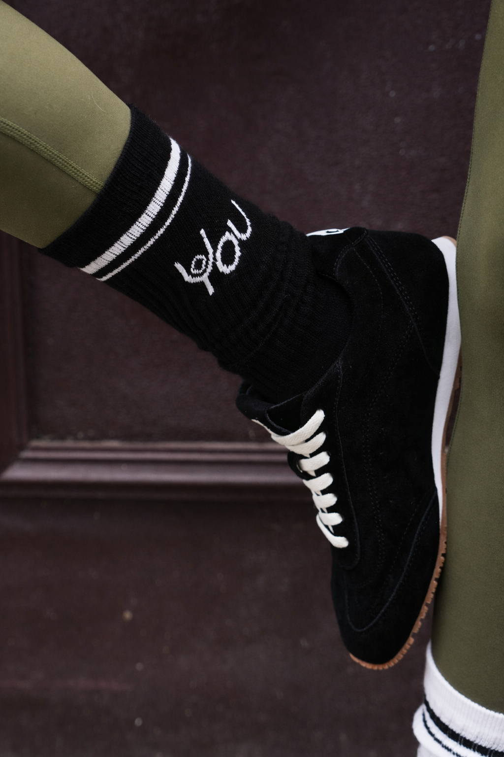 YOU logo 3 pack Socks| black
