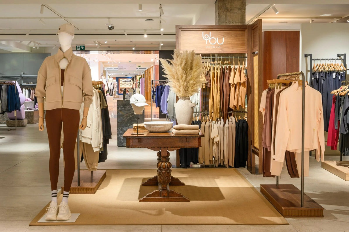 Now You Live concession inside Selfridges