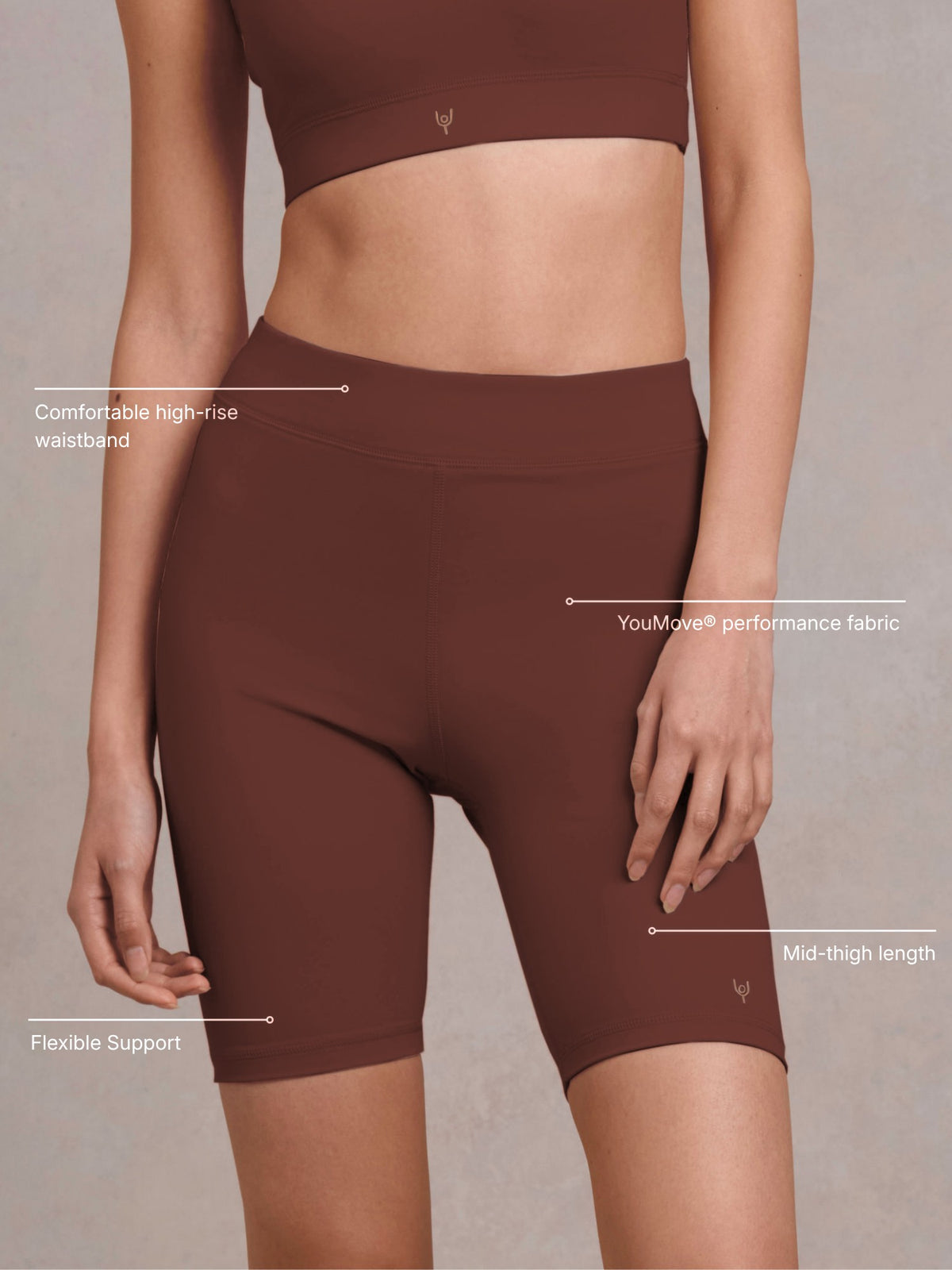 Spa YouMove® Layered Performance Short | potting soil
